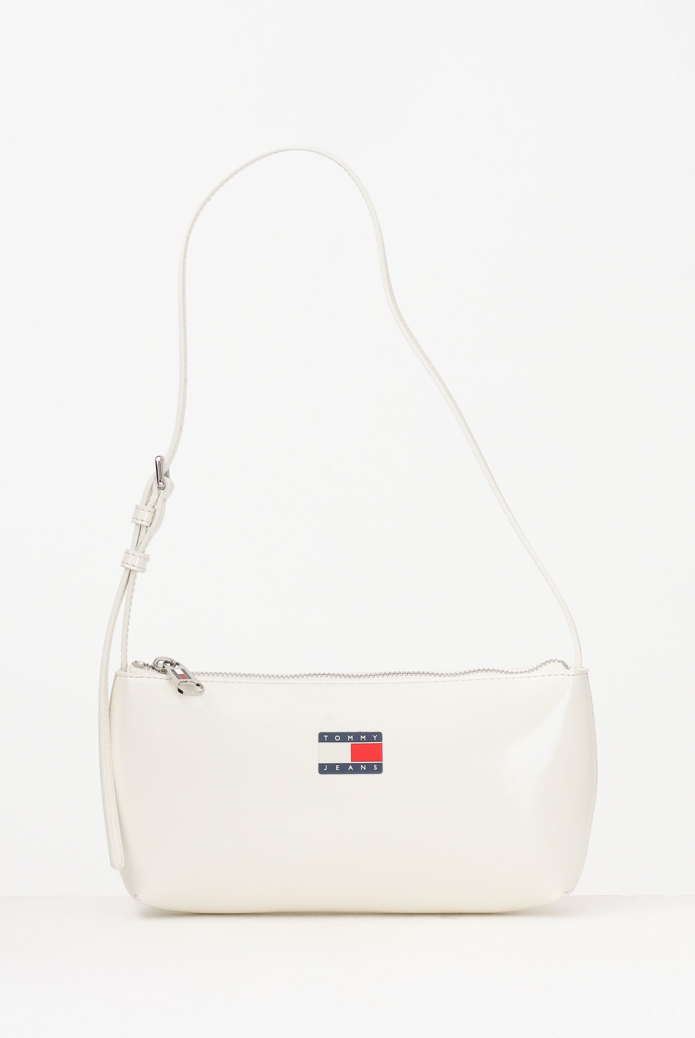 TOMMY JEANS Borsa a spalla Essential panna da donna AW0AW17866 YBI TOMMY JEANS