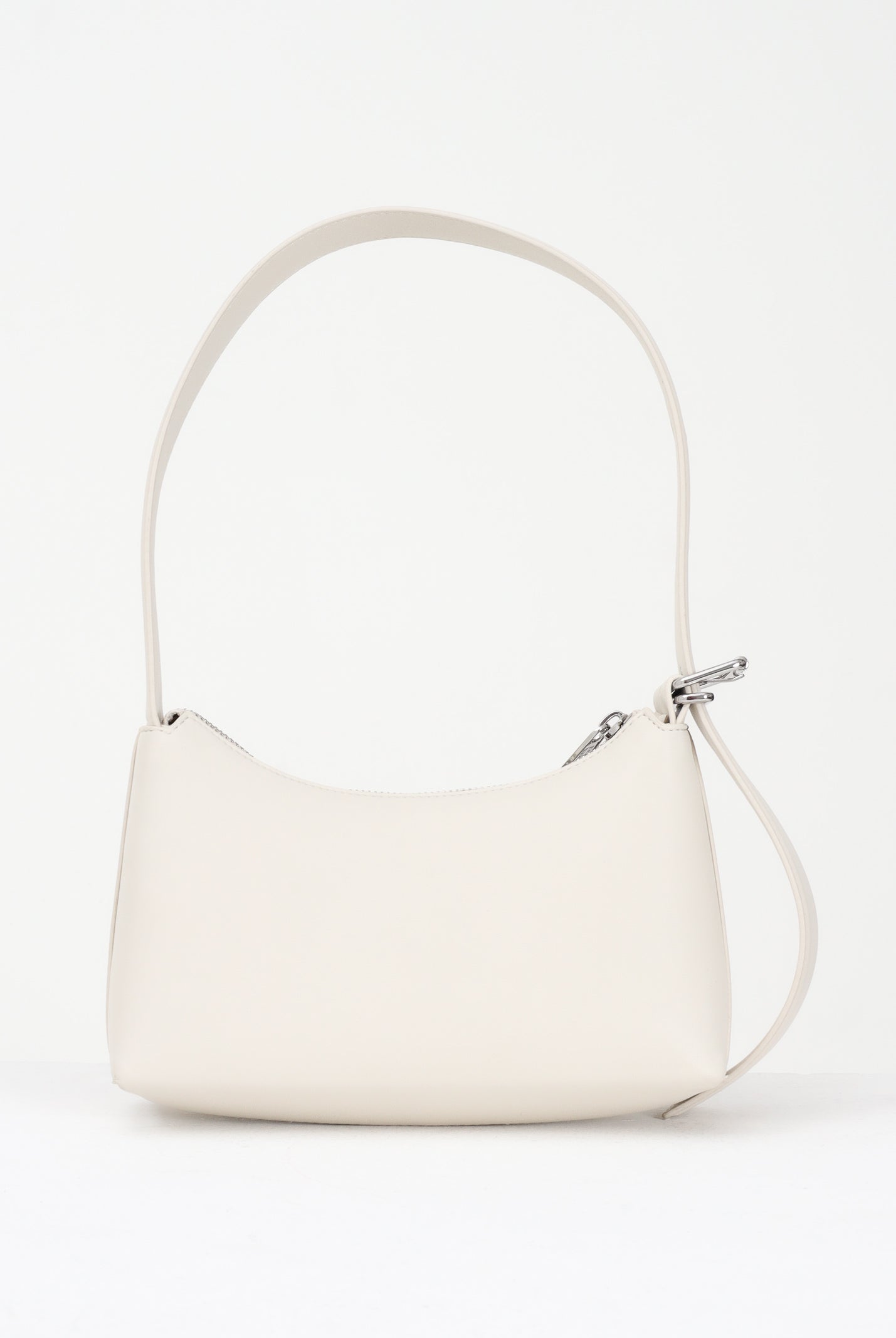 TOMMY JEANS Borsa a spalla panna da donna con logo AW0AW17873 BDS TOMMY JEANS