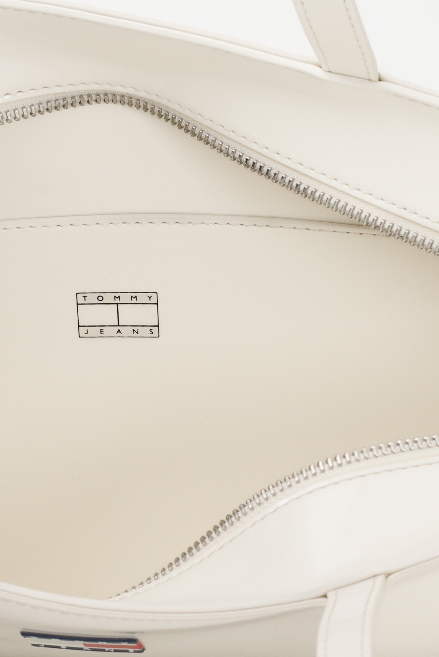 TOMMY JEANS Shopper panna da donna con logo AW0AW18069 YBI TOMMY JEANS