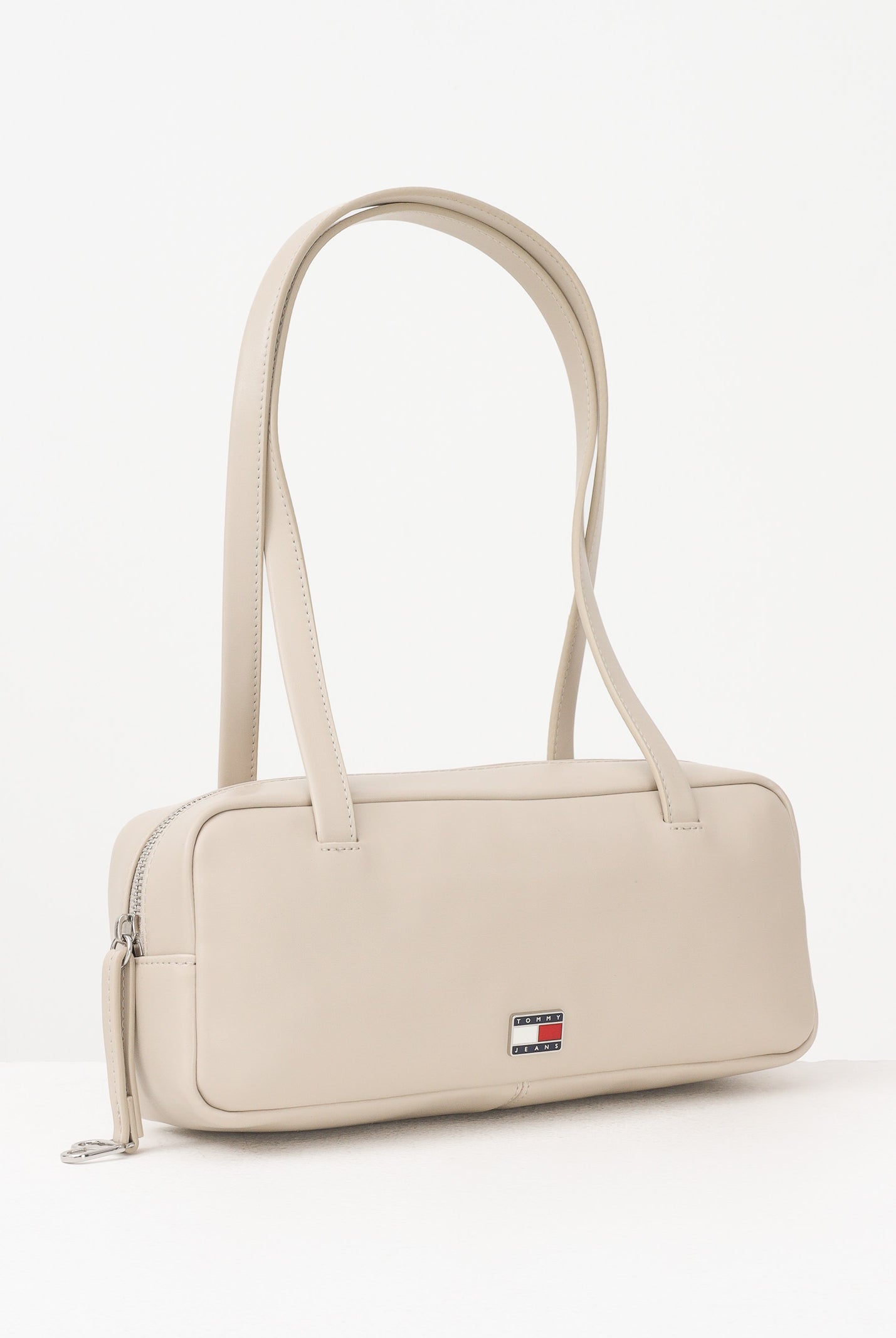 TOMMY JEANS Borsa a spalla CITY beige da donna AW0AW18075 ABY TOMMY JEANS
