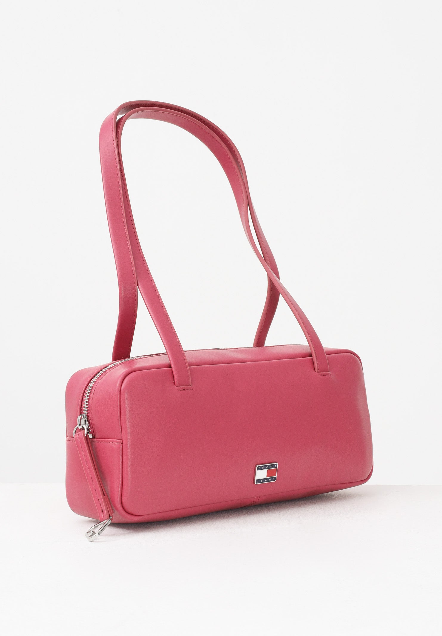 TOMMY JEANS Borsa a spalla CITY rosa fragola da donna AW0AW18075 VLN TOMMY JEANS