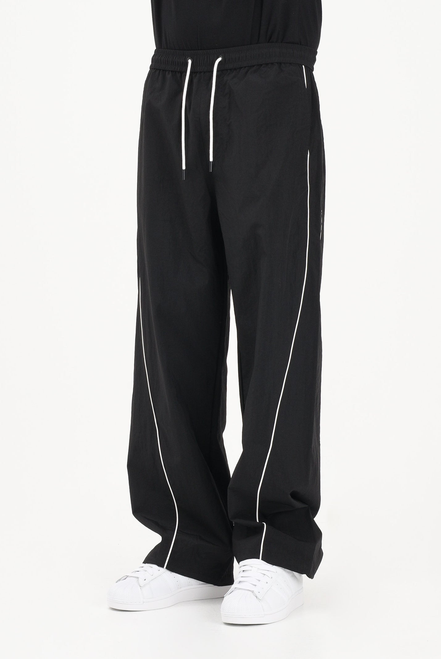 TOMMY JEANS Pantalone sportivo Theo nero da uomo DM0DM23111 BDS TOMMY JEANS