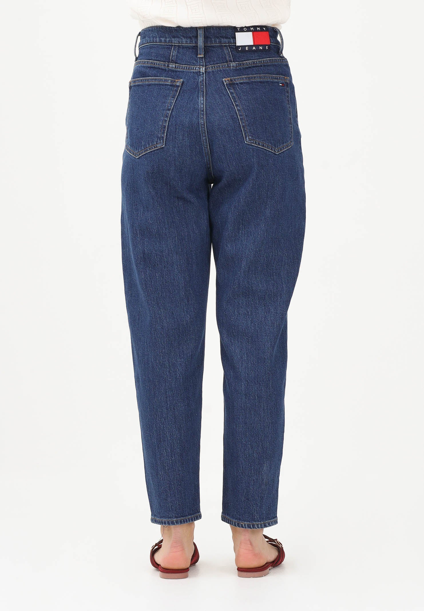 TOMMY JEANS Jeans in denim blu da donna DW0DW22446 1BK TOMMY JEANS