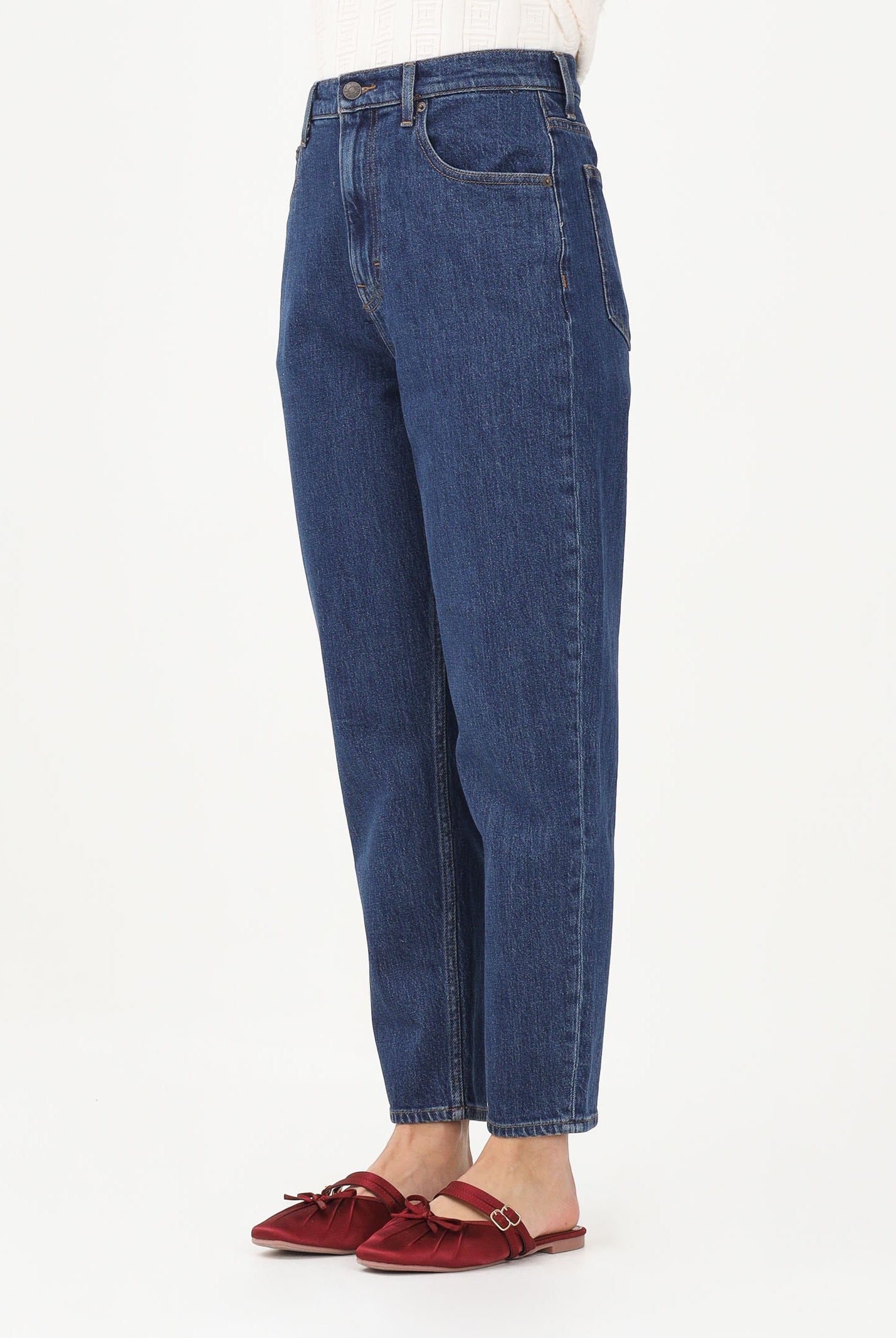 TOMMY JEANS Jeans in denim blu da donna DW0DW22446 1BK TOMMY JEANS