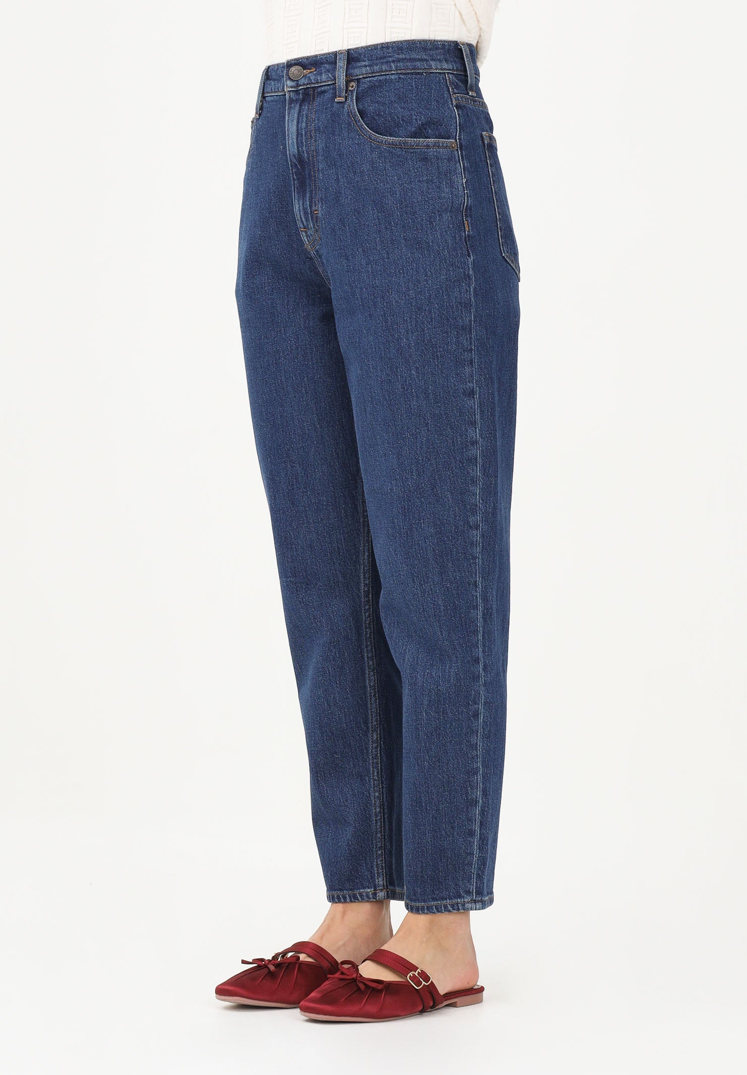 TOMMY JEANS Jeans in denim blu da donna DW0DW22446 1BK TOMMY JEANS