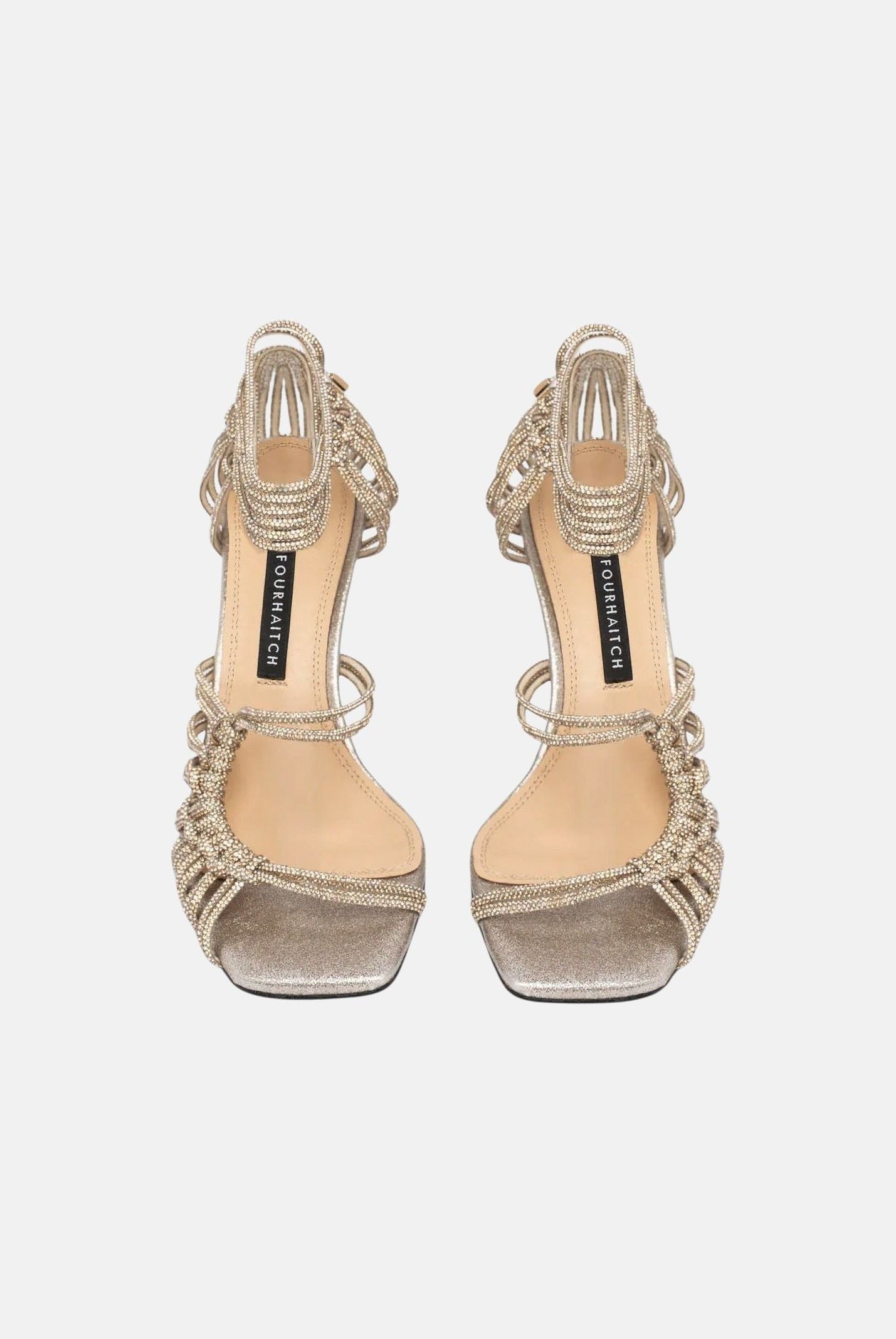 TWENTY FOURHAITCH Sandali con tacco MOLì oro da donna S0109ORO62P OR TWENTY FOURHAITCH