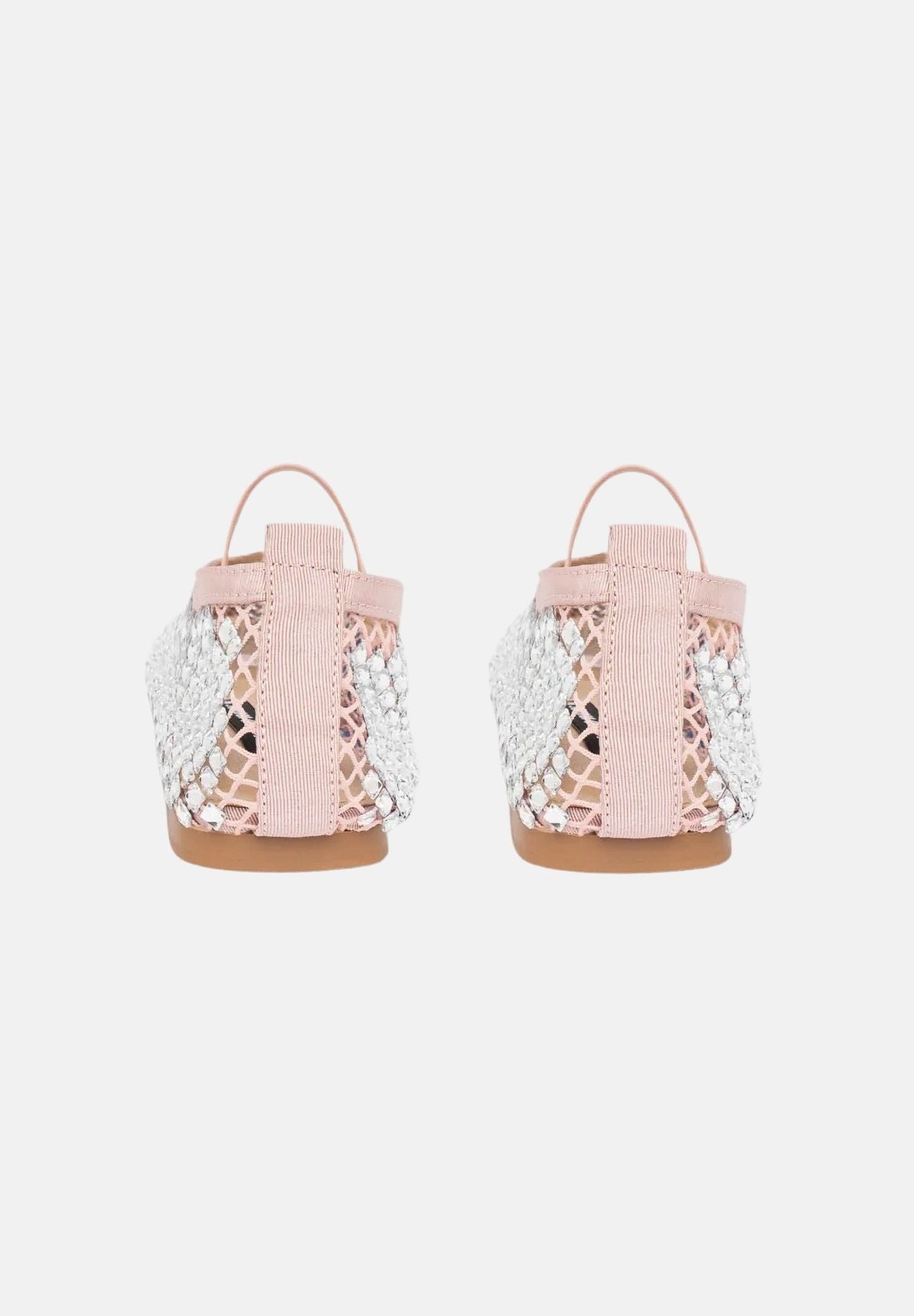 TWENTY FOURHAITCH Ballerine BOUNTY rosa e argento da donna S0114ROS62P RO TWENTY FOURHAITCH