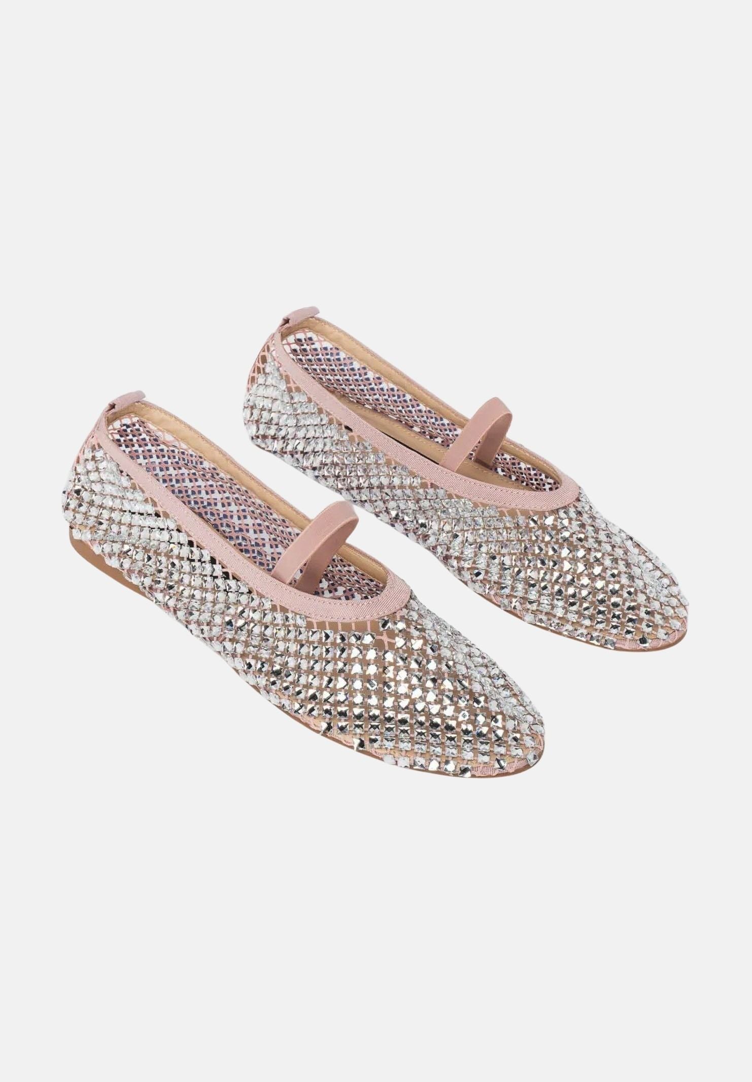 TWENTY FOURHAITCH Ballerine BOUNTY rosa e argento da donna S0114ROS62P RO TWENTY FOURHAITCH