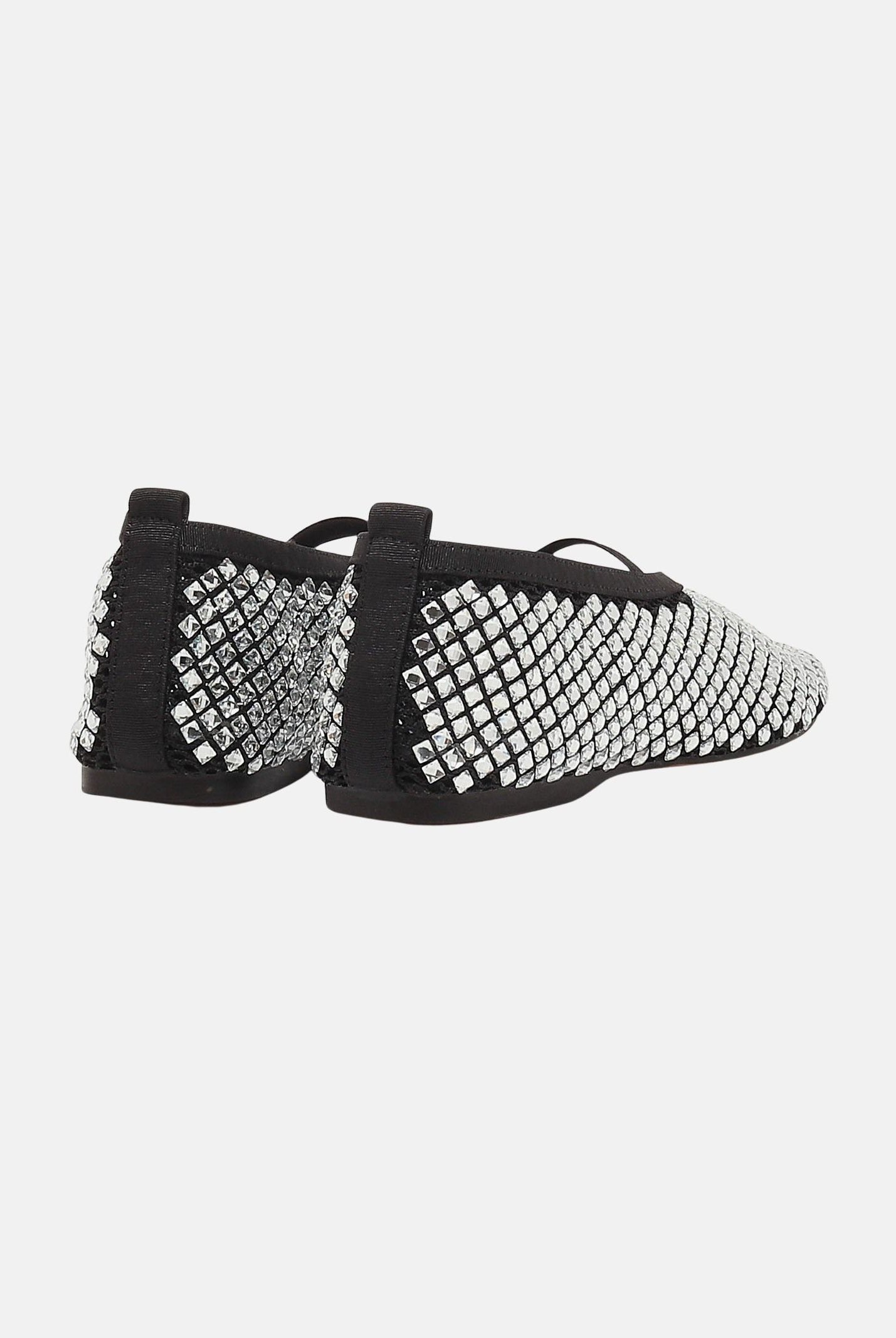 TWENTY FOURHAITCH Ballerine BOUNTY nere e argento da donna S0114NER NER TWENTY FOURHAITCH