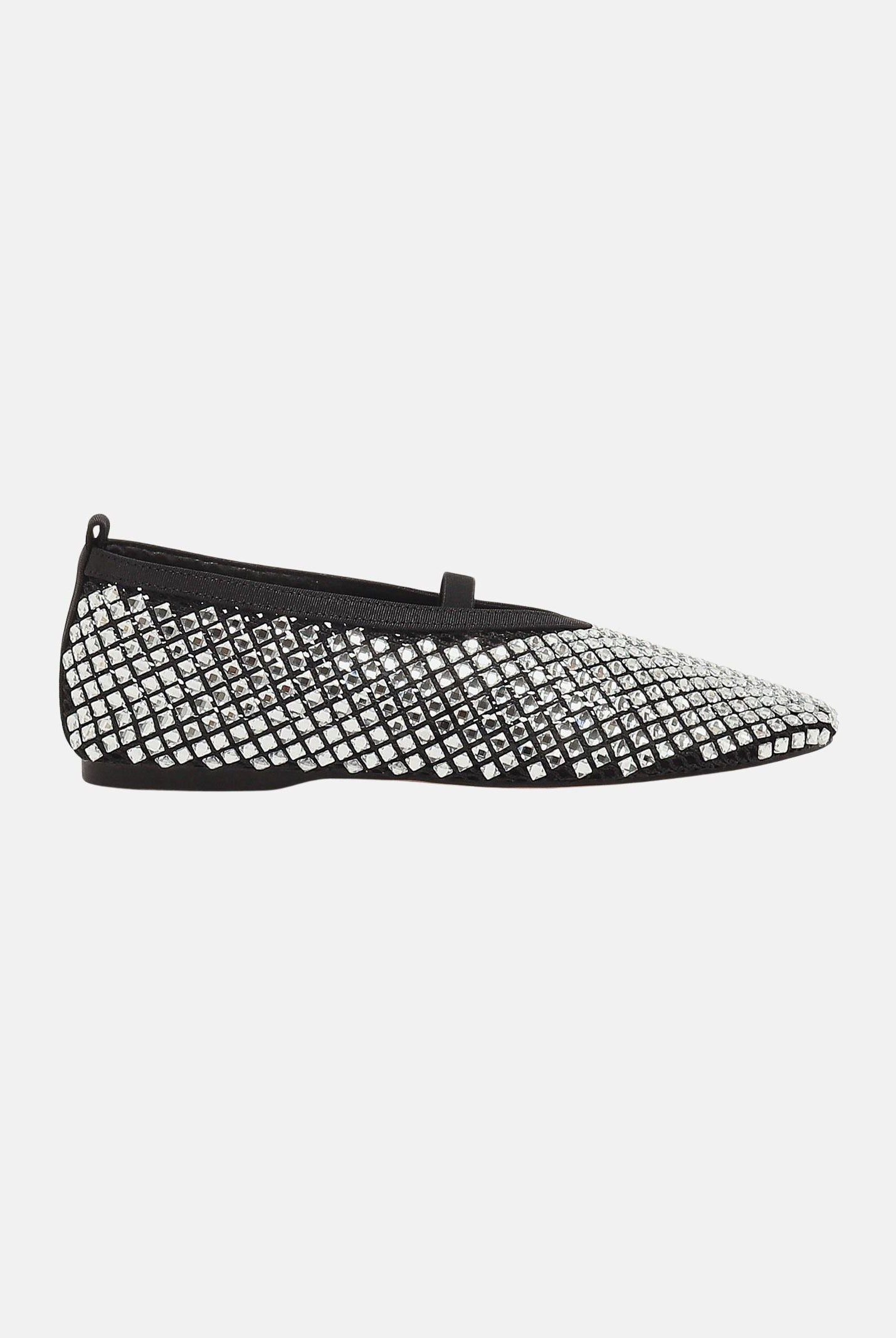 TWENTY FOURHAITCH Ballerine BOUNTY nere e argento da donna S0114NER NER TWENTY FOURHAITCH
