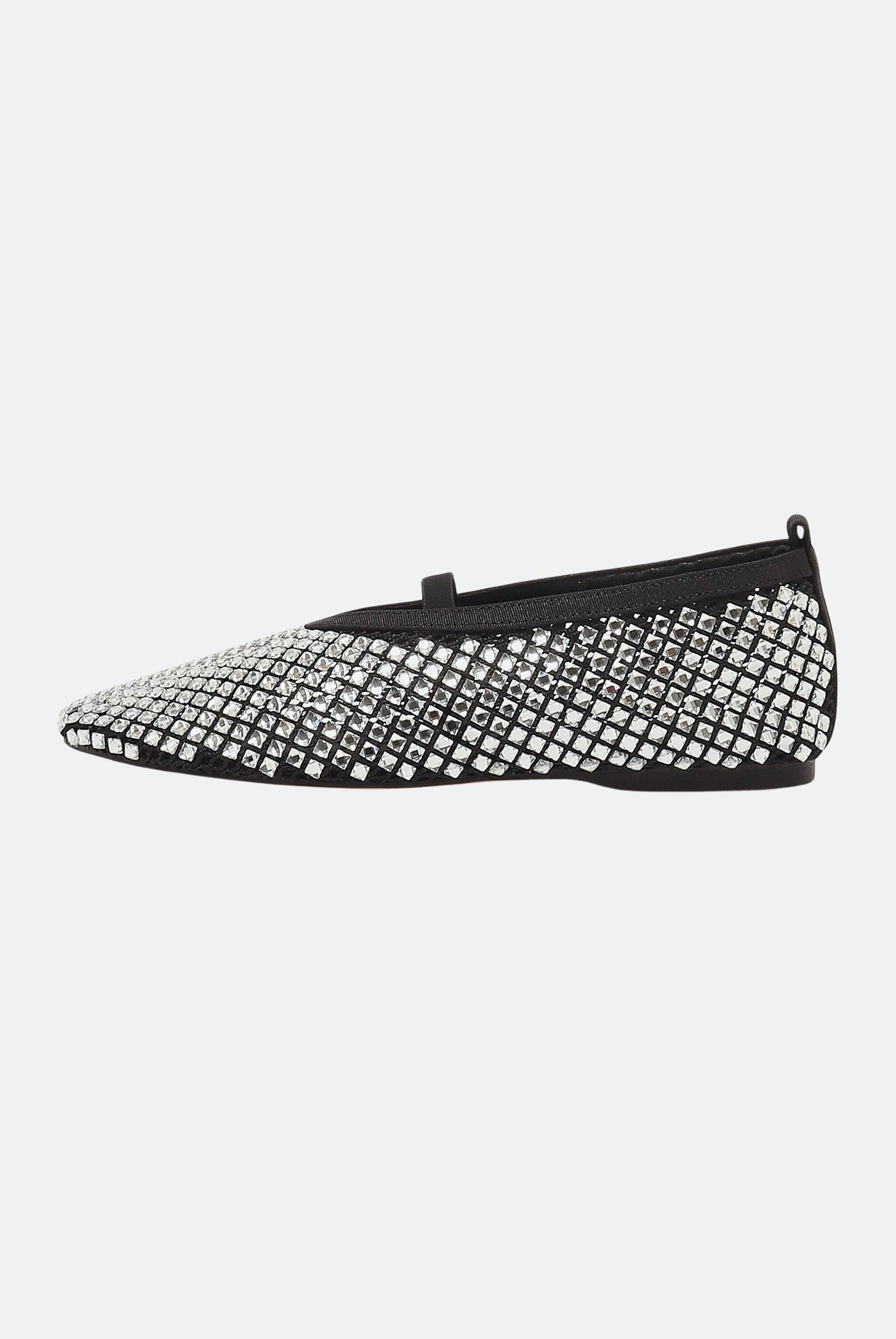 TWENTY FOURHAITCH Ballerine BOUNTY nere e argento da donna S0114NER NER TWENTY FOURHAITCH