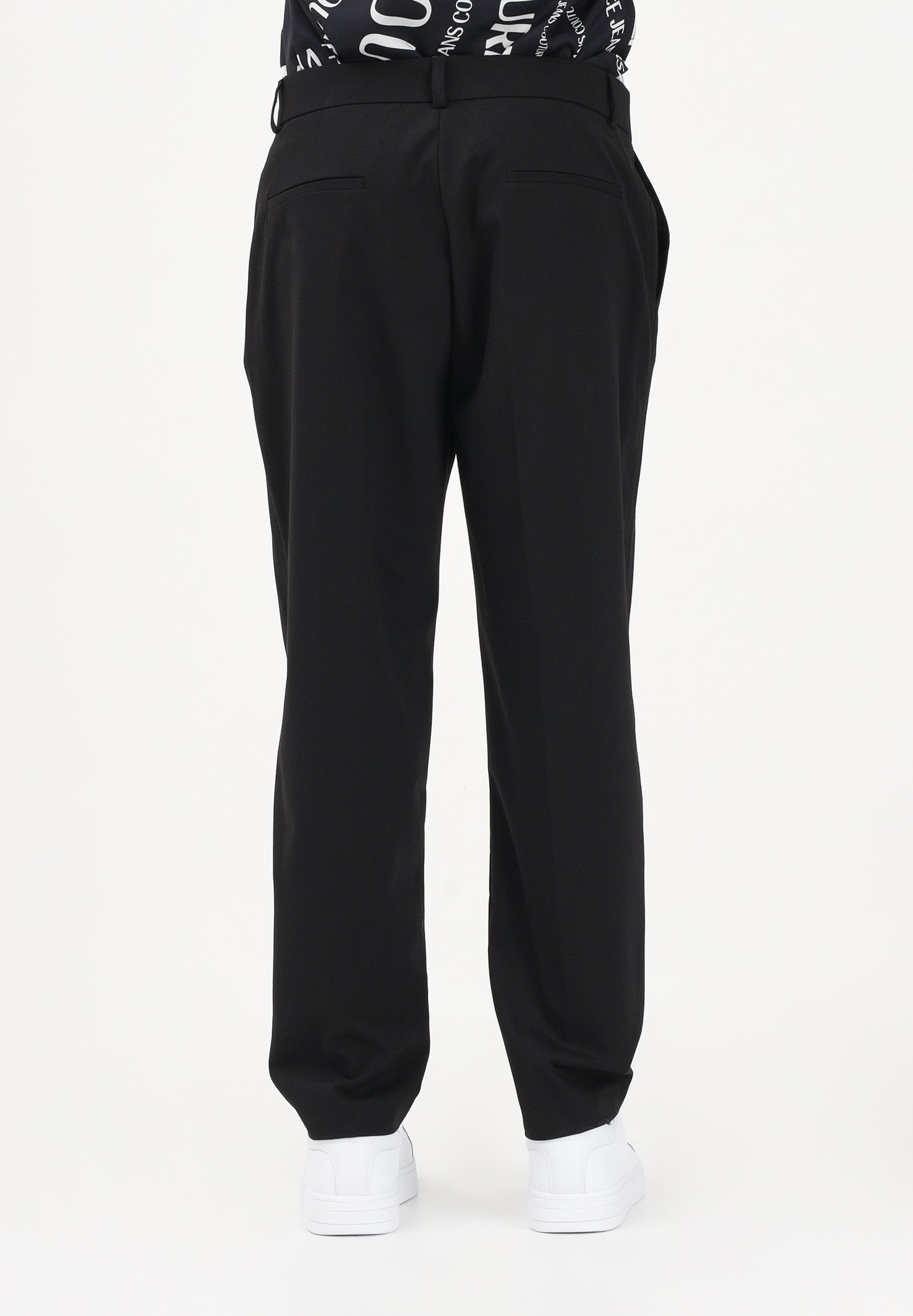 VERSACE JEANS COUTURE Pantalone elegante nero da uomo 80GAA128N0702 899 VERSACE JEANS COUTURE