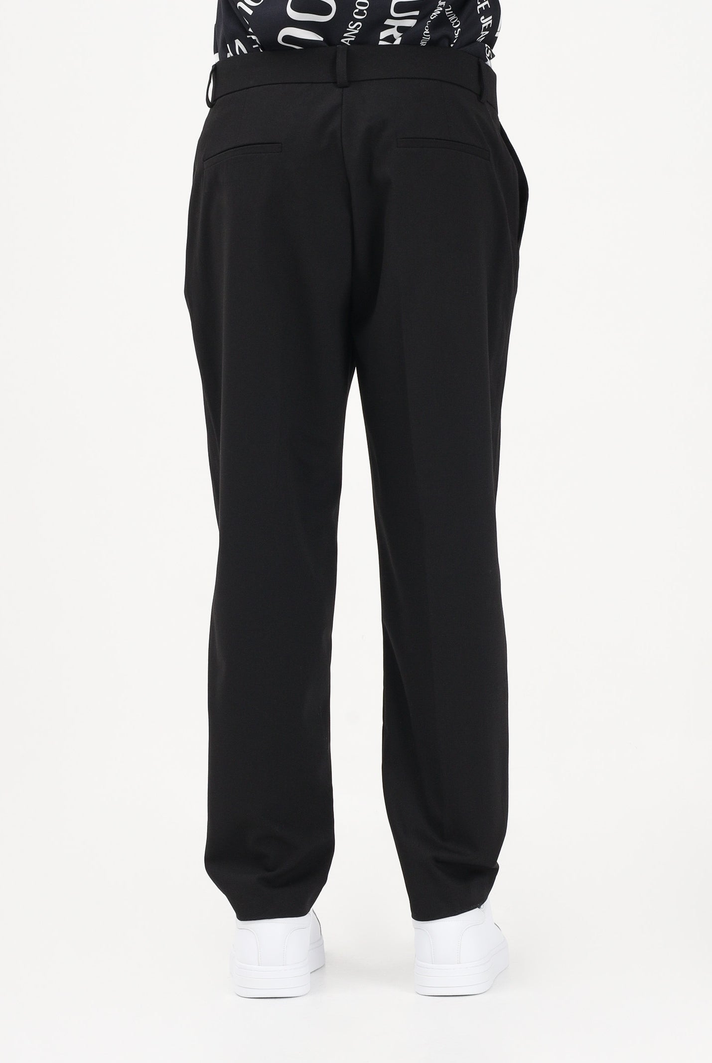 VERSACE JEANS COUTURE Pantalone elegante nero da uomo 80GAA128N0702 899 VERSACE JEANS COUTURE