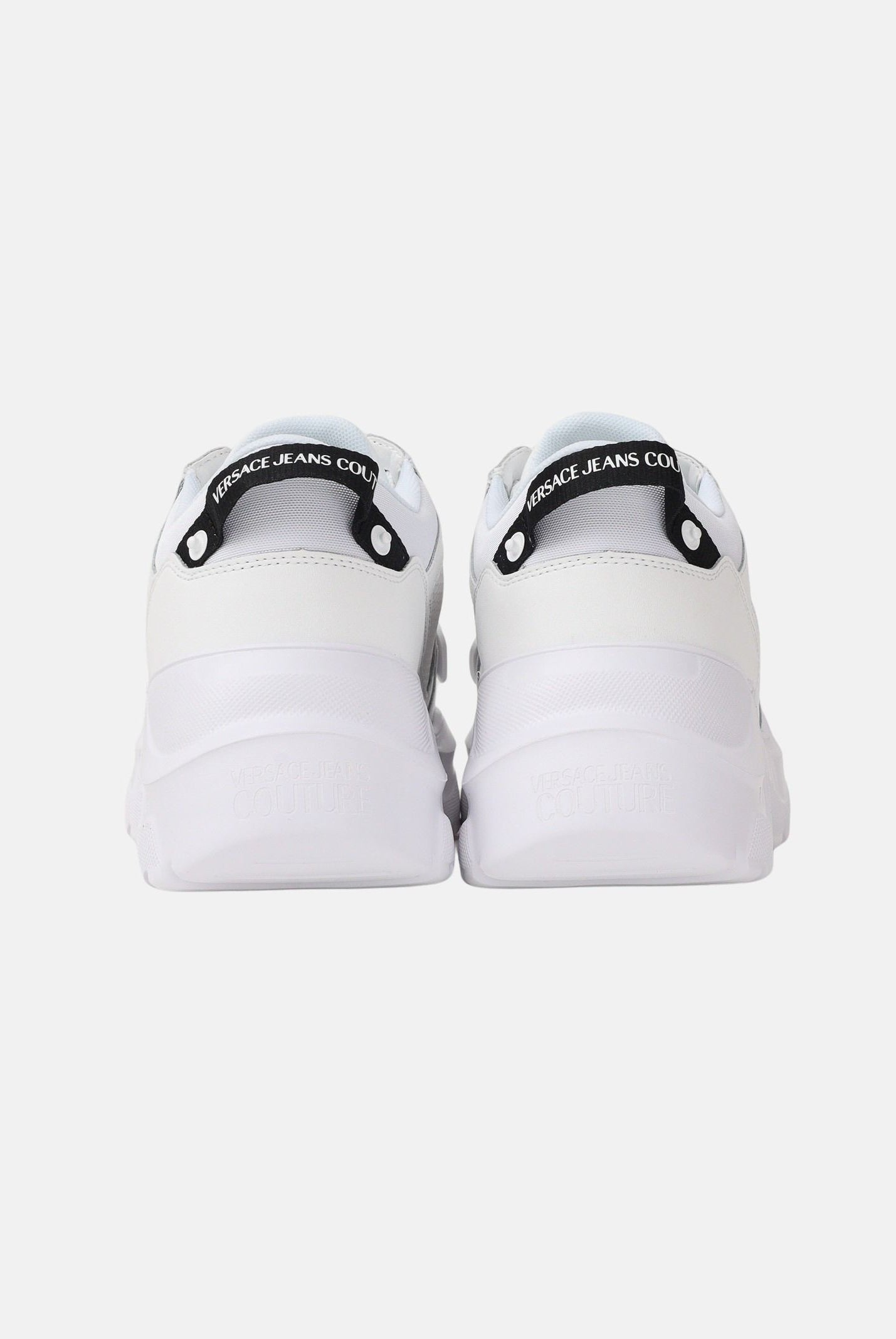 VERSACE JEANS COUTURE Sneakers bianche da uomo con logo 80YA3SC4ZSE20 003 VERSACE JEANS COUTURE