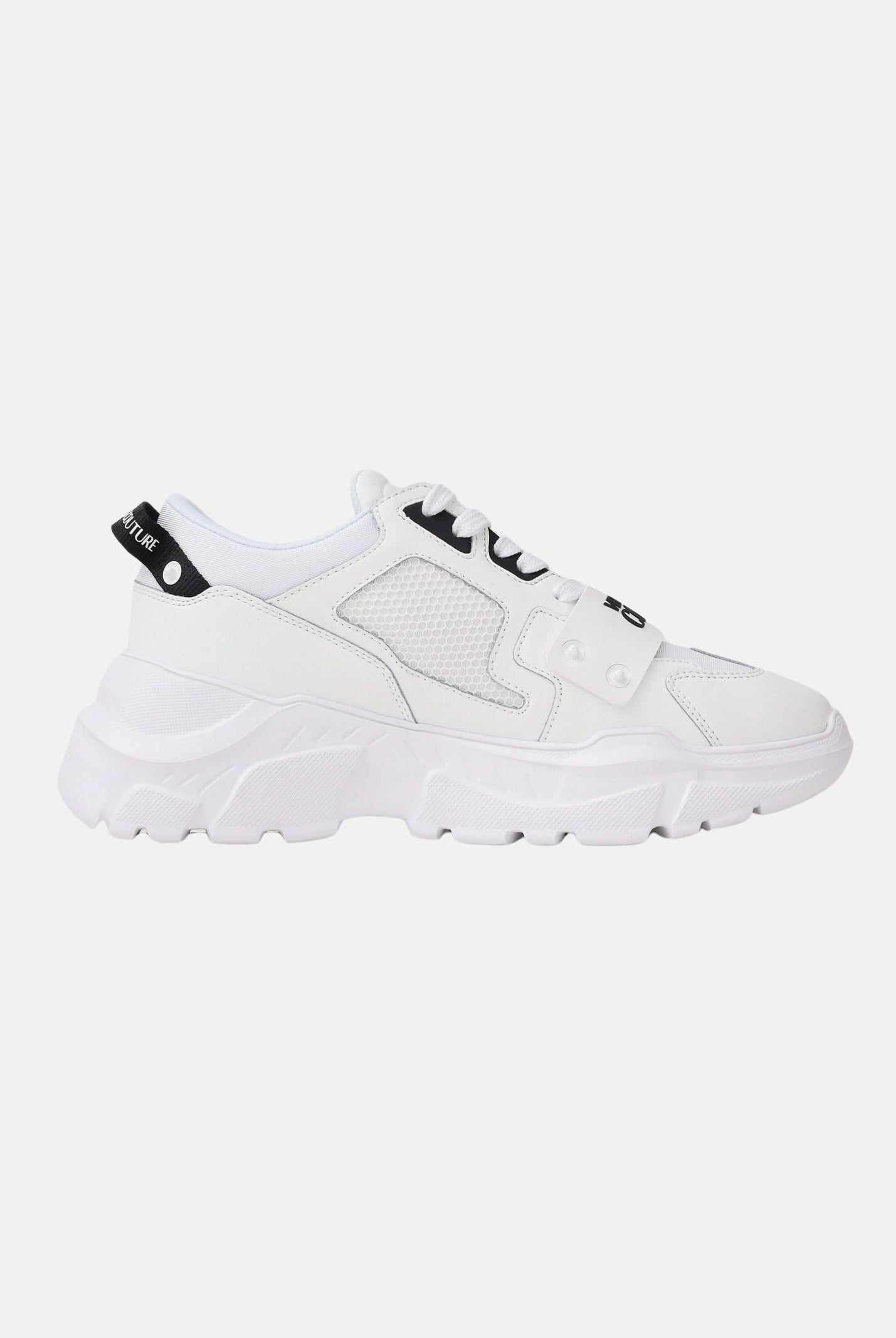 VERSACE JEANS COUTURE Sneakers bianche da uomo con logo 80YA3SC4ZSE20 003 VERSACE JEANS COUTURE