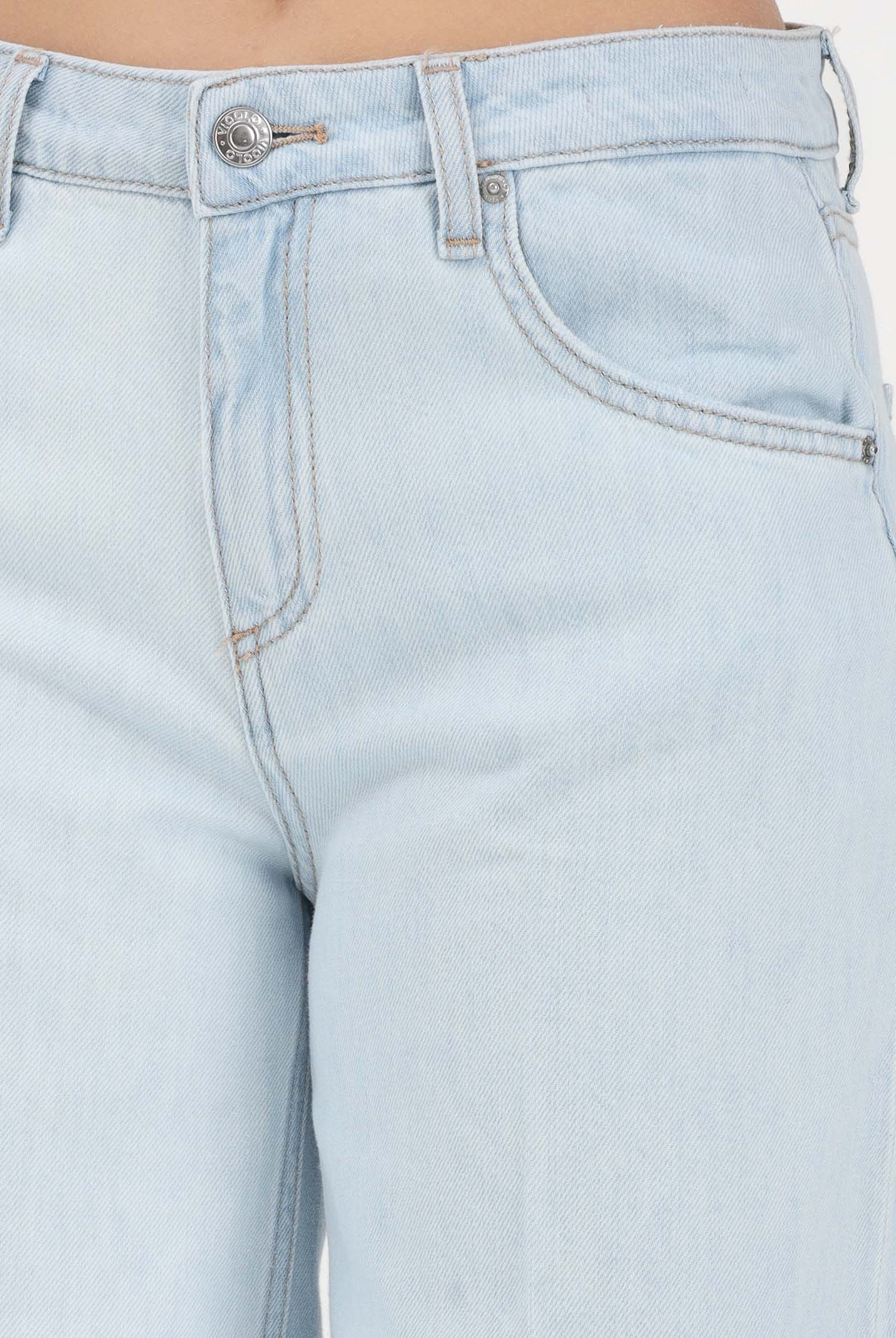 VICOLO Jeans Madison in denim chiaro da donna DAB5023 DE CH VICOLO