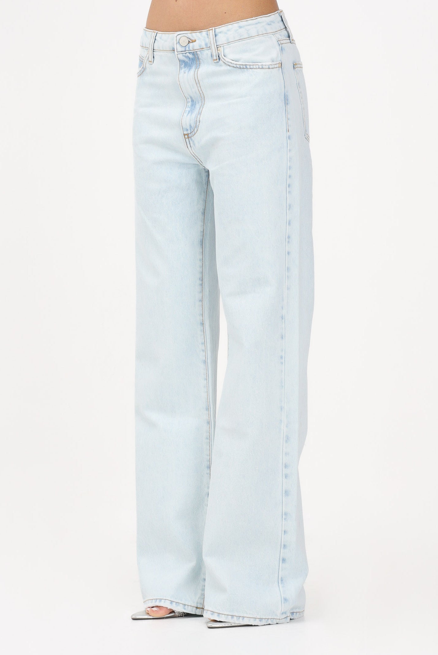 VICOLO Jeans Zeno in denim chiaro da donna DAB5115 DECH VICOLO