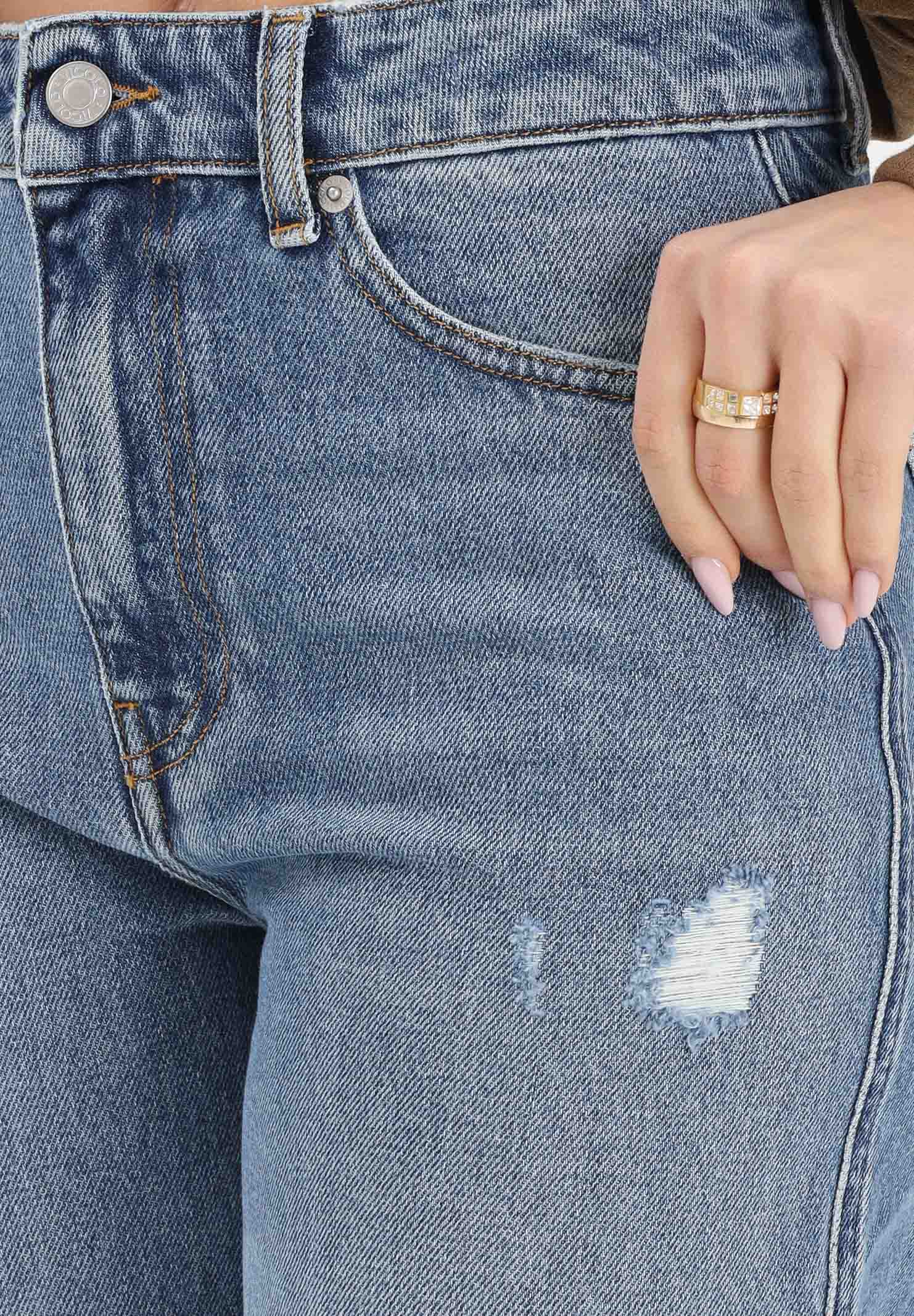 VICOLO Jeans Kate in denim medio da donna DAB5128 DEBL VICOLO