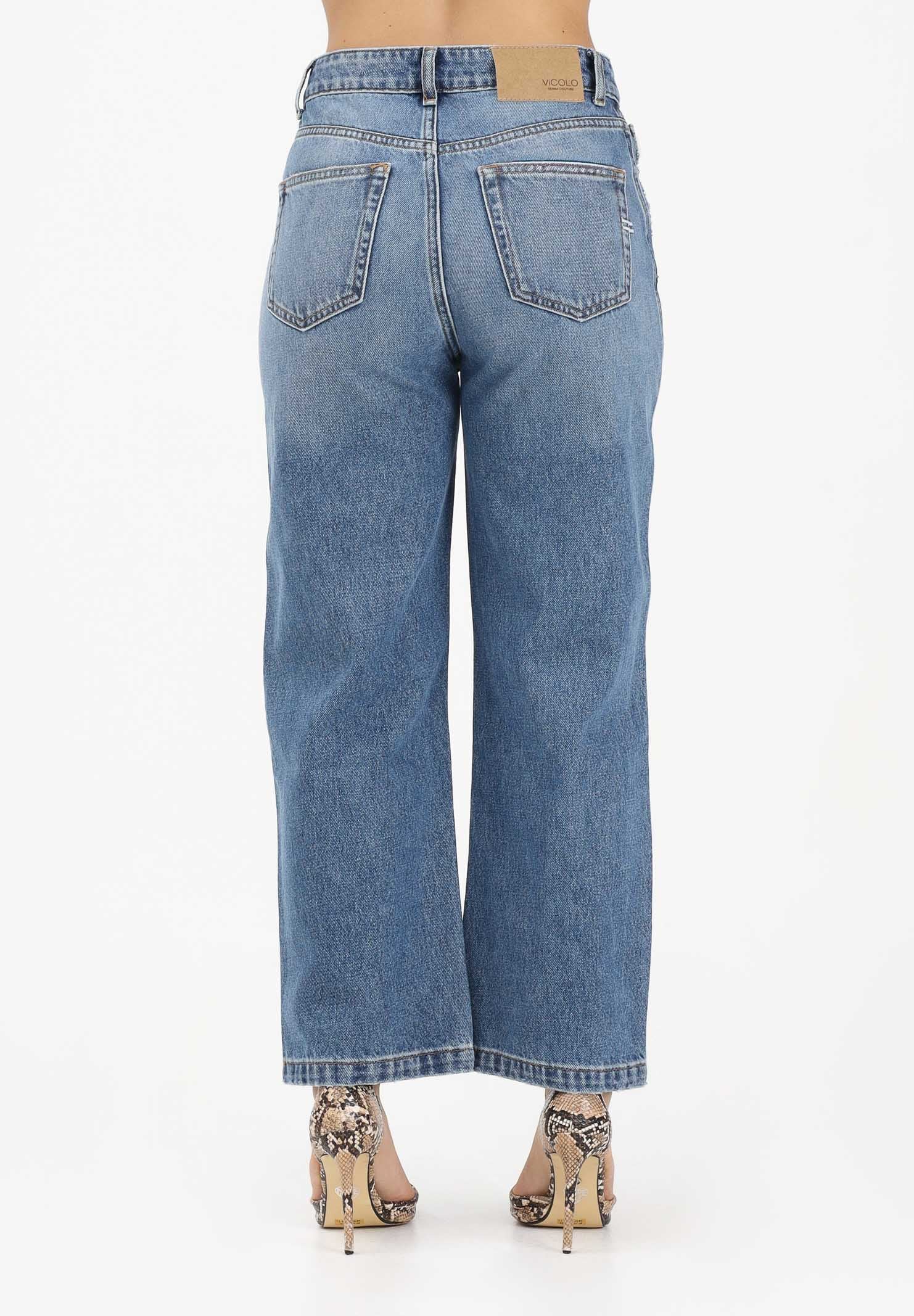VICOLO Jeans Kate in denim medio da donna DAB5128 DEBL VICOLO