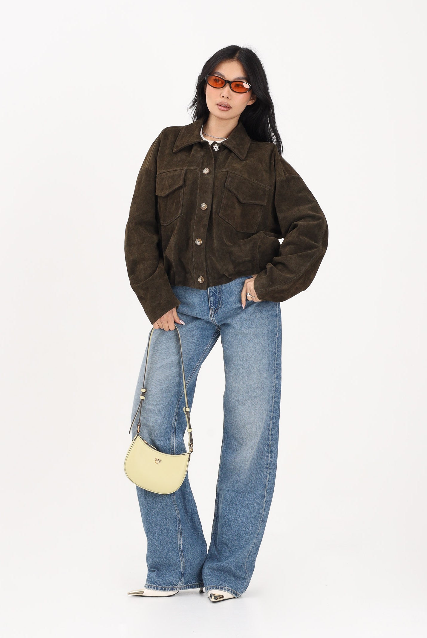 VICOLO Jeans Alex in denim medio da donna DAB5141 DEBL VICOLO