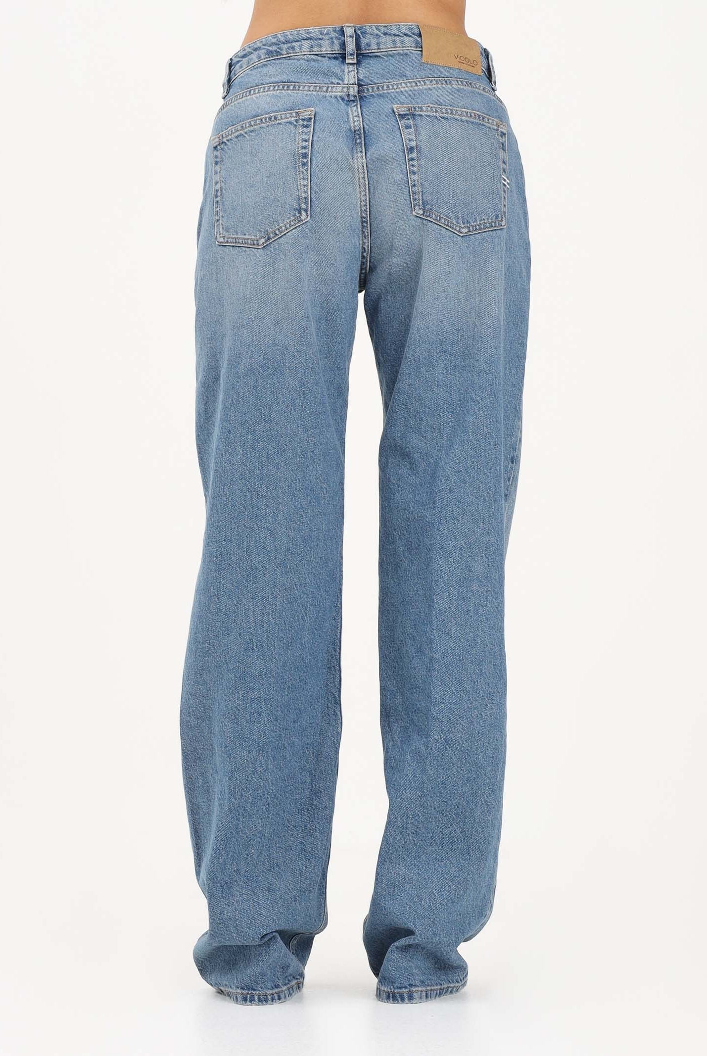VICOLO Jeans Alex in denim medio da donna DAB5141 DEBL VICOLO