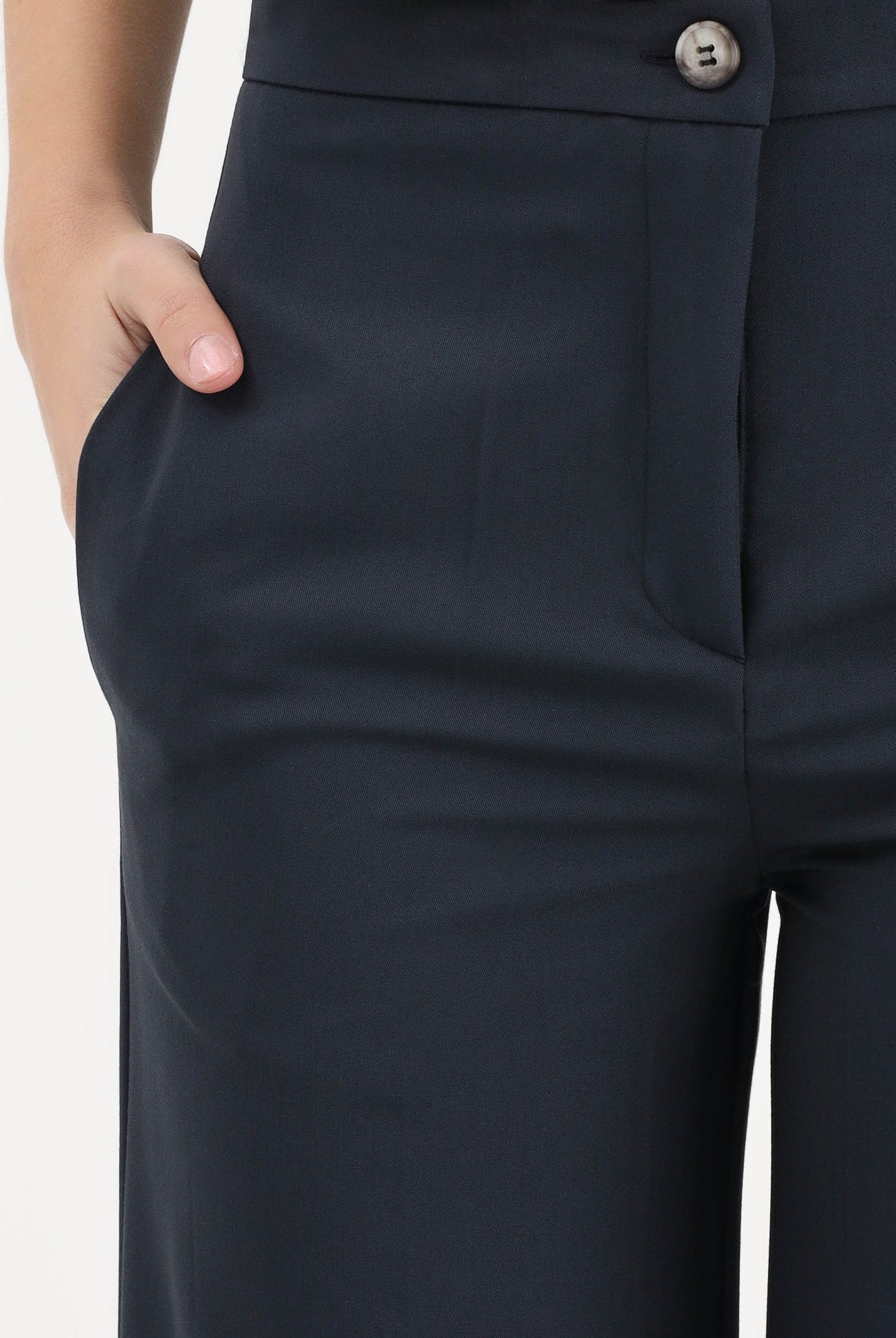 VICOLO Pantalone elegante blu da donna TAB0025 BL VICOLO