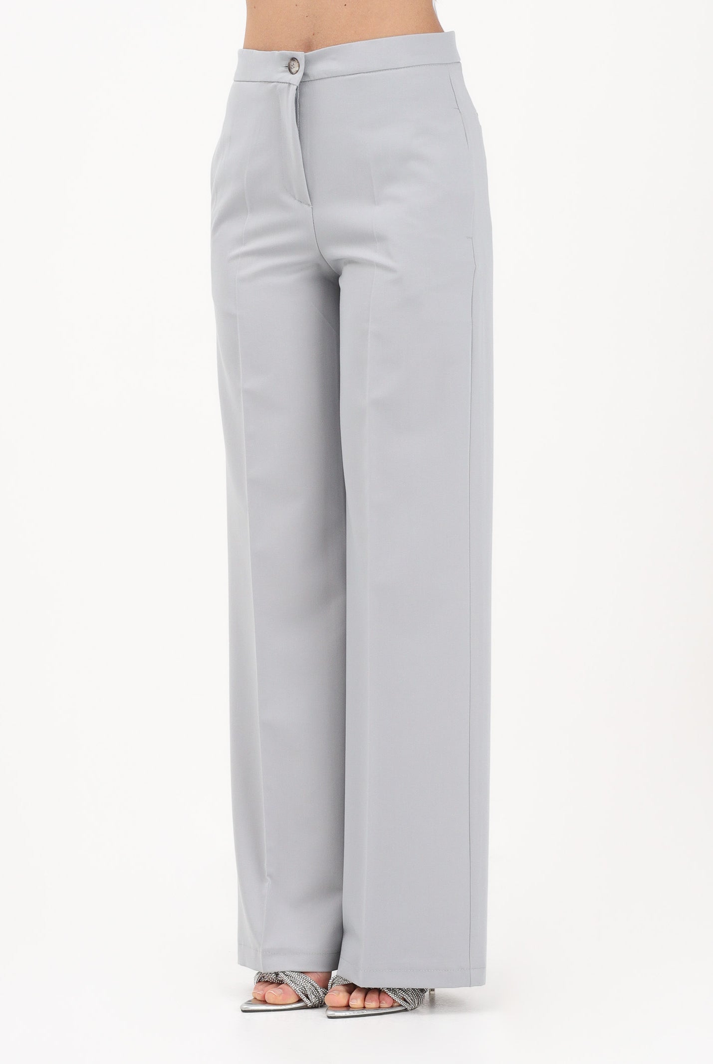 VICOLO Pantalone elegante grigio da donna TAB0025 GH VICOLO