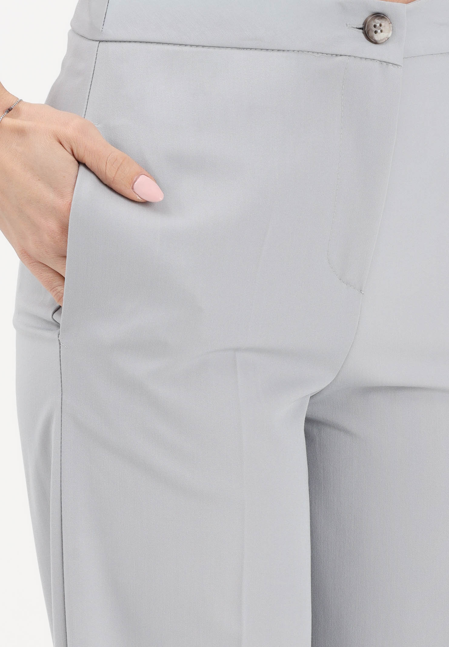 VICOLO Pantalone elegante grigio da donna TAB0025 GH VICOLO