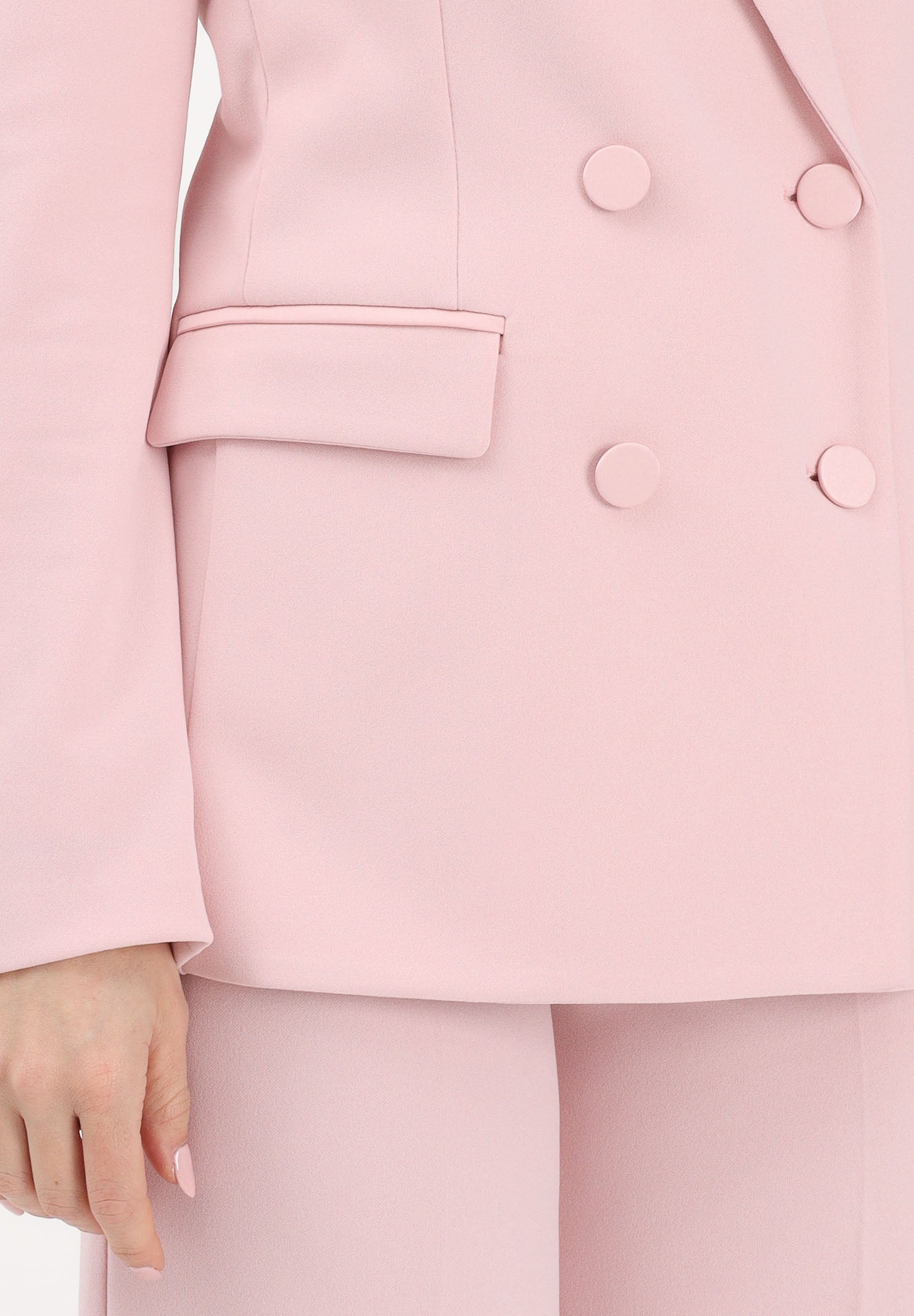 VICOLO Giacca doppiopetto rosa da donna TAB0031 ABU30 VICOLO