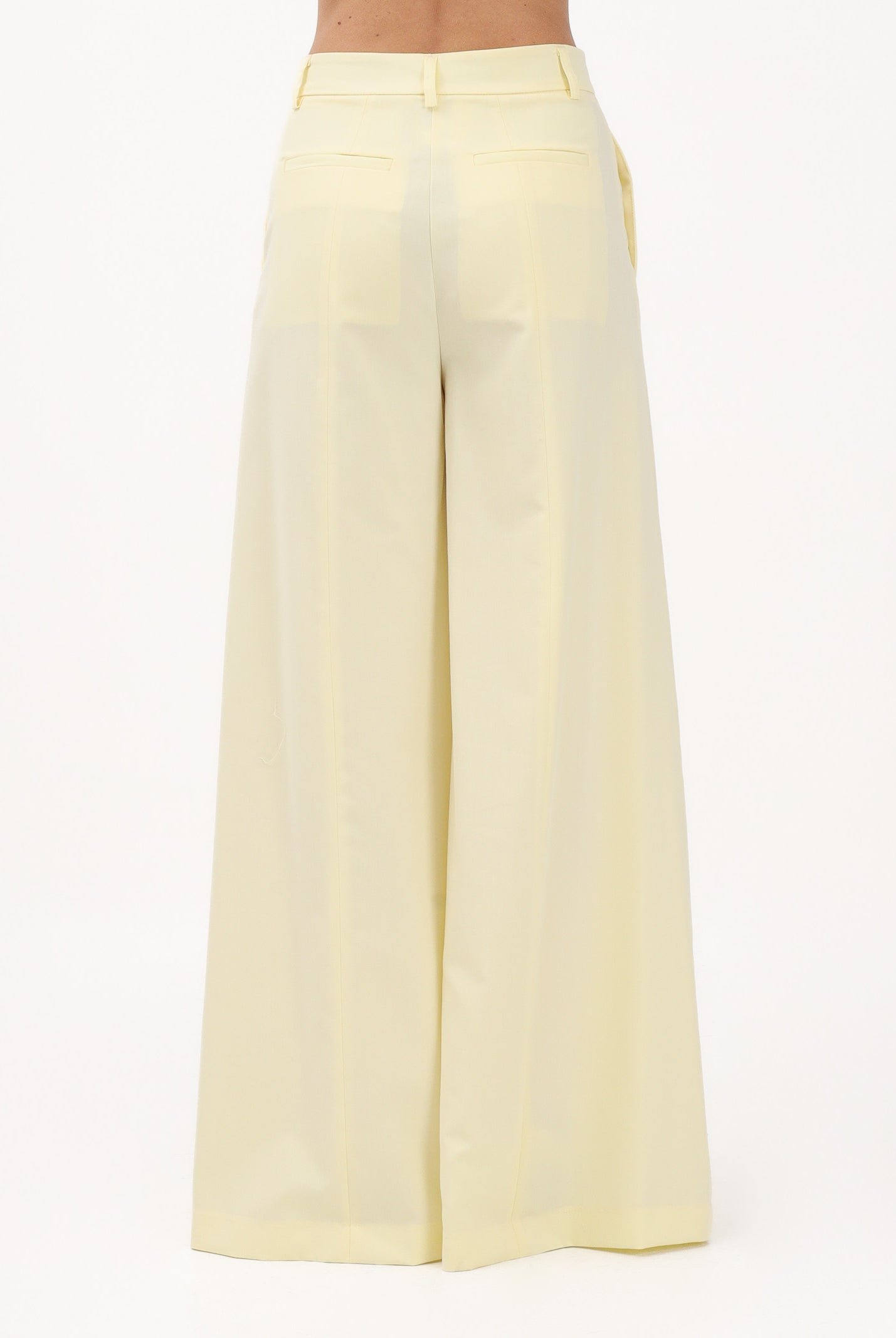VICOLO Pantalone elegante giallo da donna TAB0130 ABU20 VICOLO