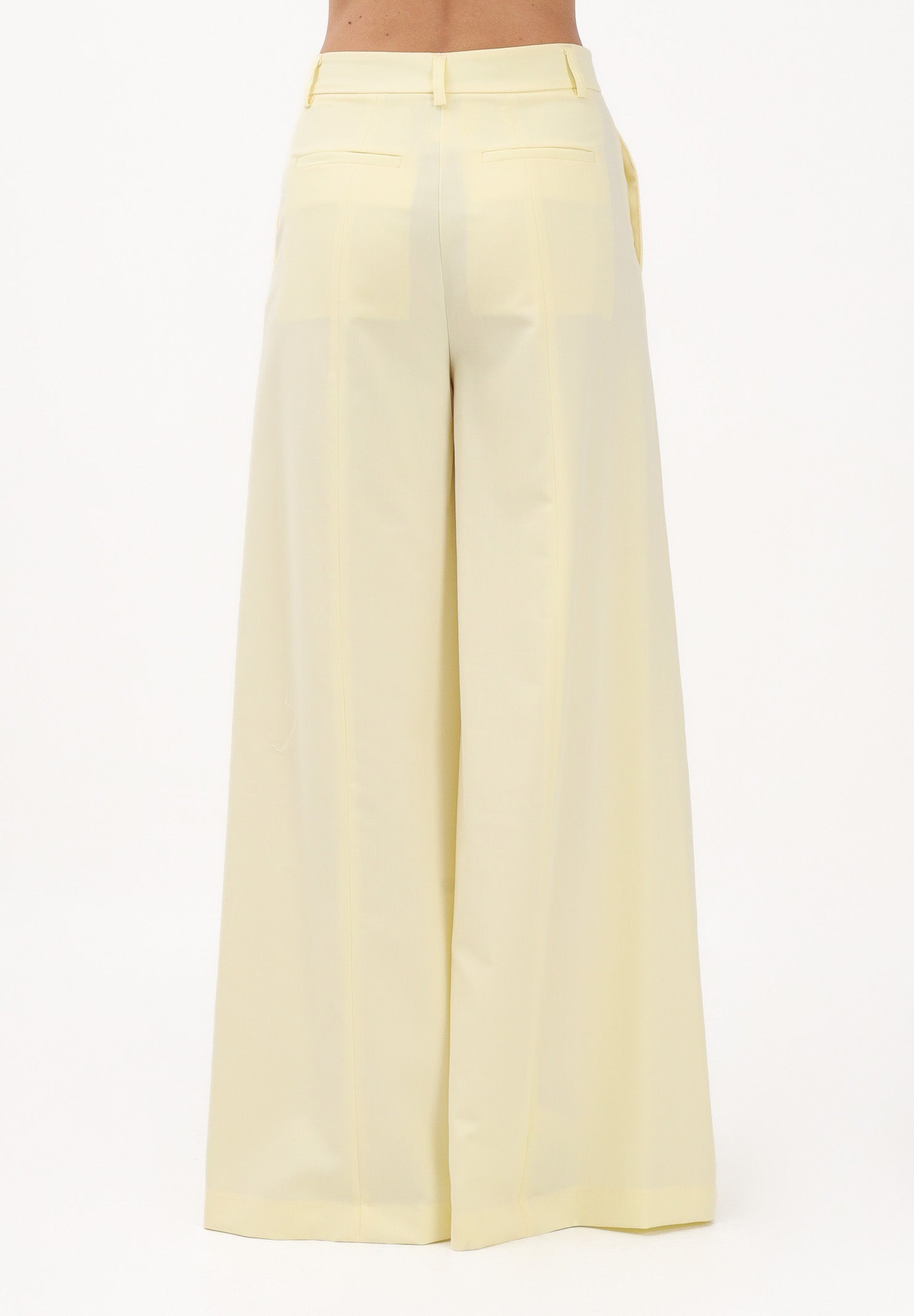VICOLO Pantalone elegante giallo da donna TAB0130 ABU20 VICOLO