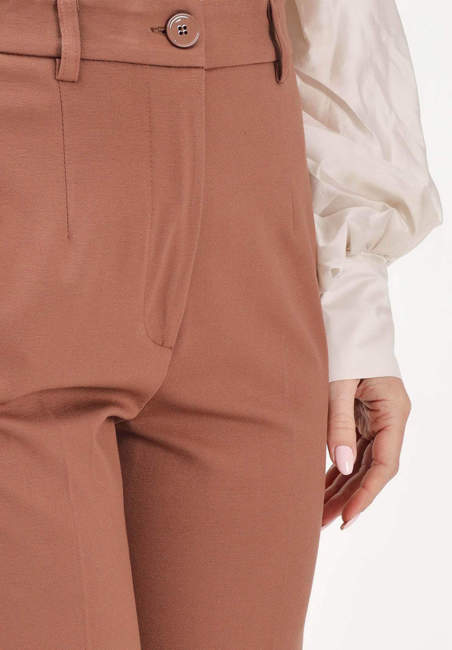 VICOLO Pantalone elegante cuoio da donna TAB0233 ABU67 VICOLO