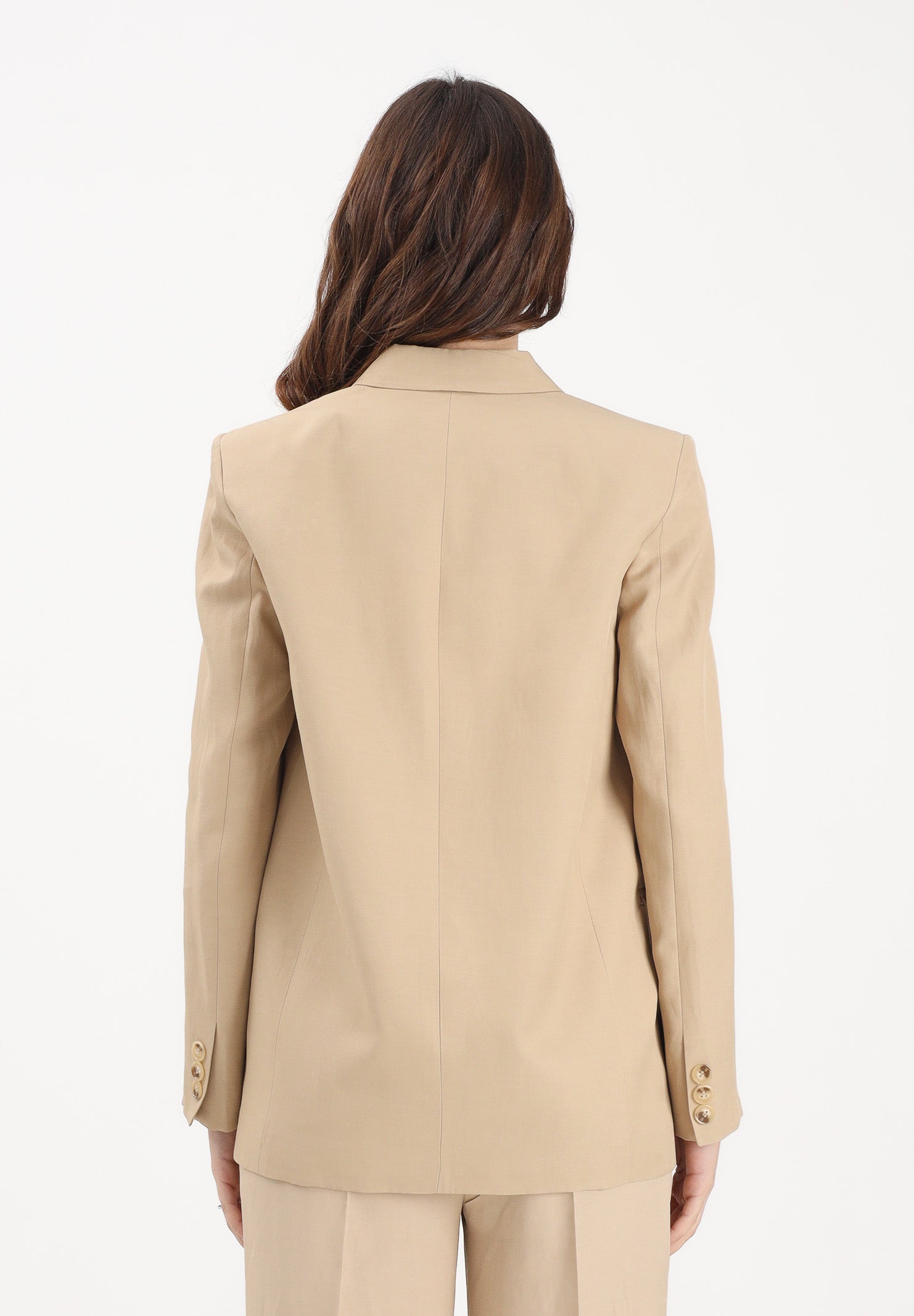 VICOLO Giacca doppiopetto beige da donna TAB0240 ABU061 VICOLO