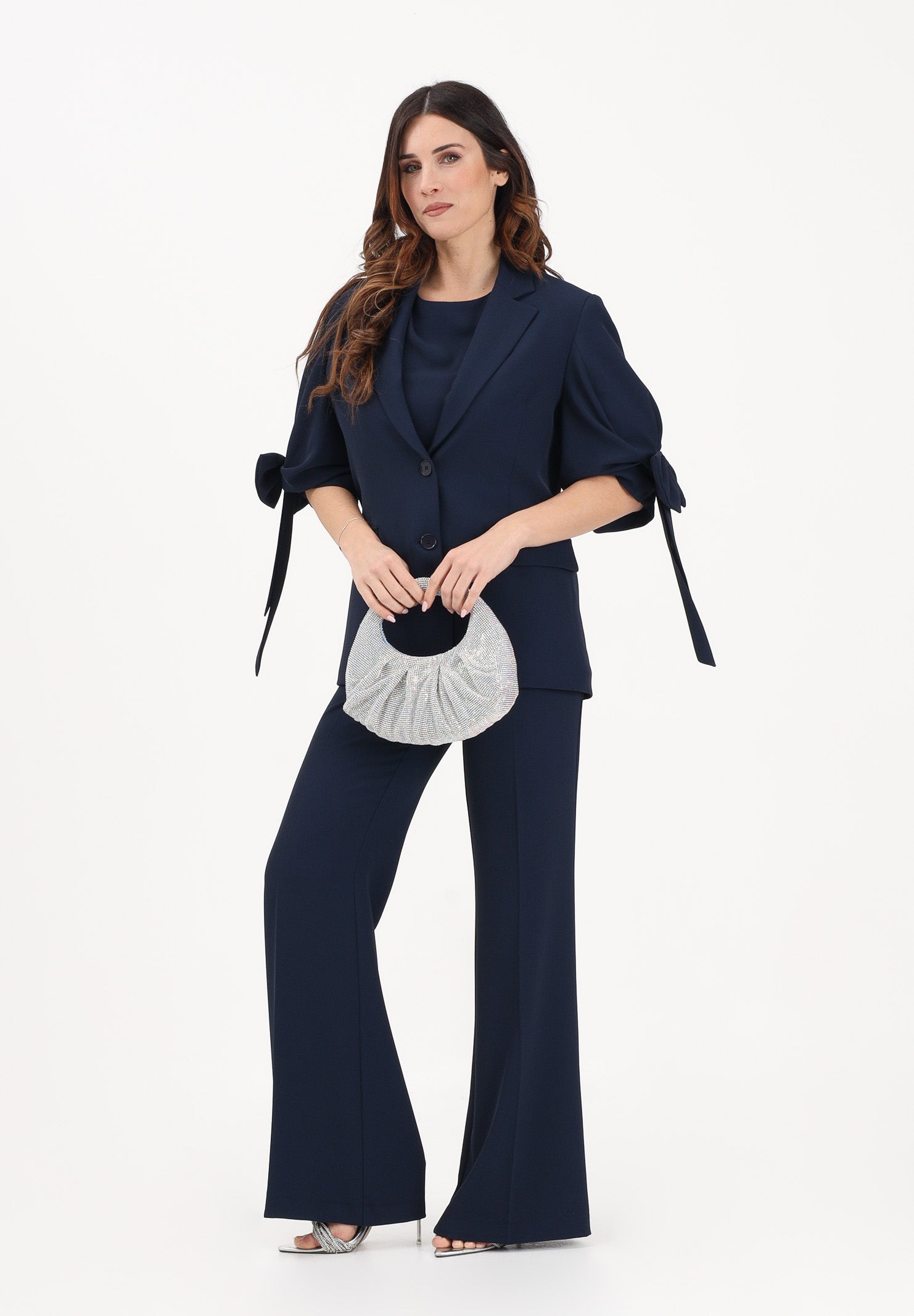 VICOLO Pantalone elegante blu da donna TAB0242 A89 VICOLO