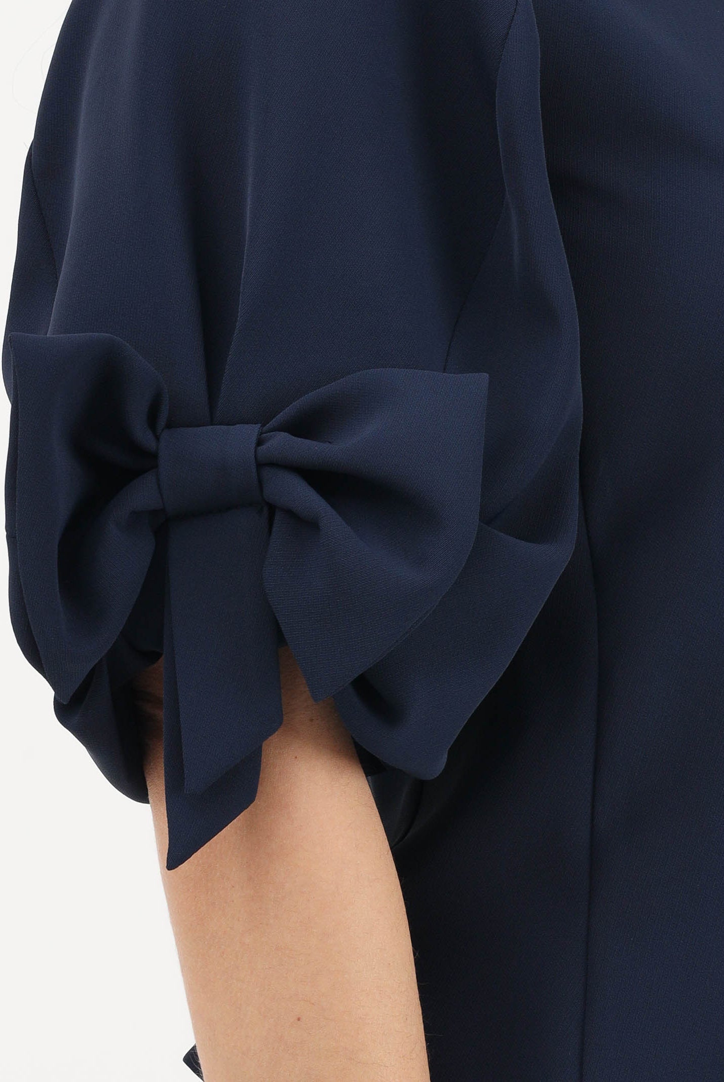 VICOLO Blusa blu da donna con fiocco applicato TAB0245 A89 VICOLO
