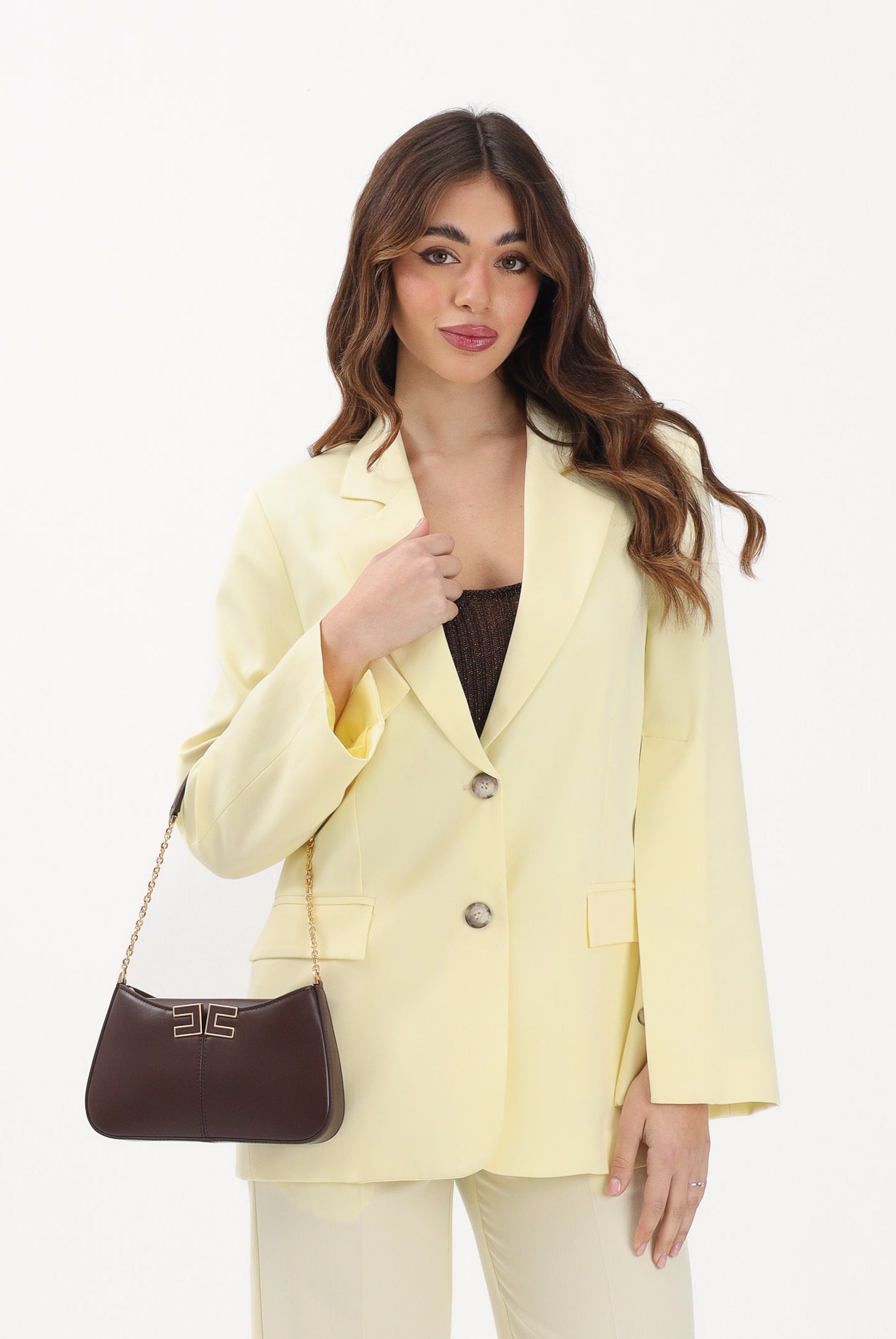 VICOLO Giacca gialla da donna TAB0248 ABU20 VICOLO
