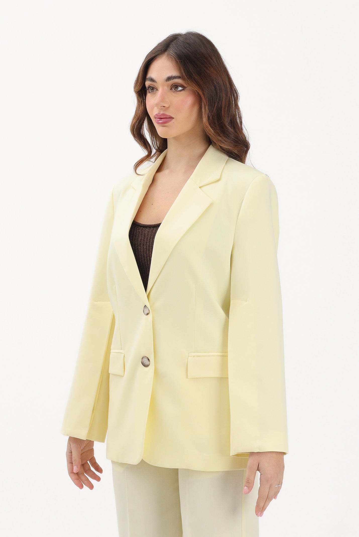 VICOLO Giacca gialla da donna TAB0248 ABU20 VICOLO