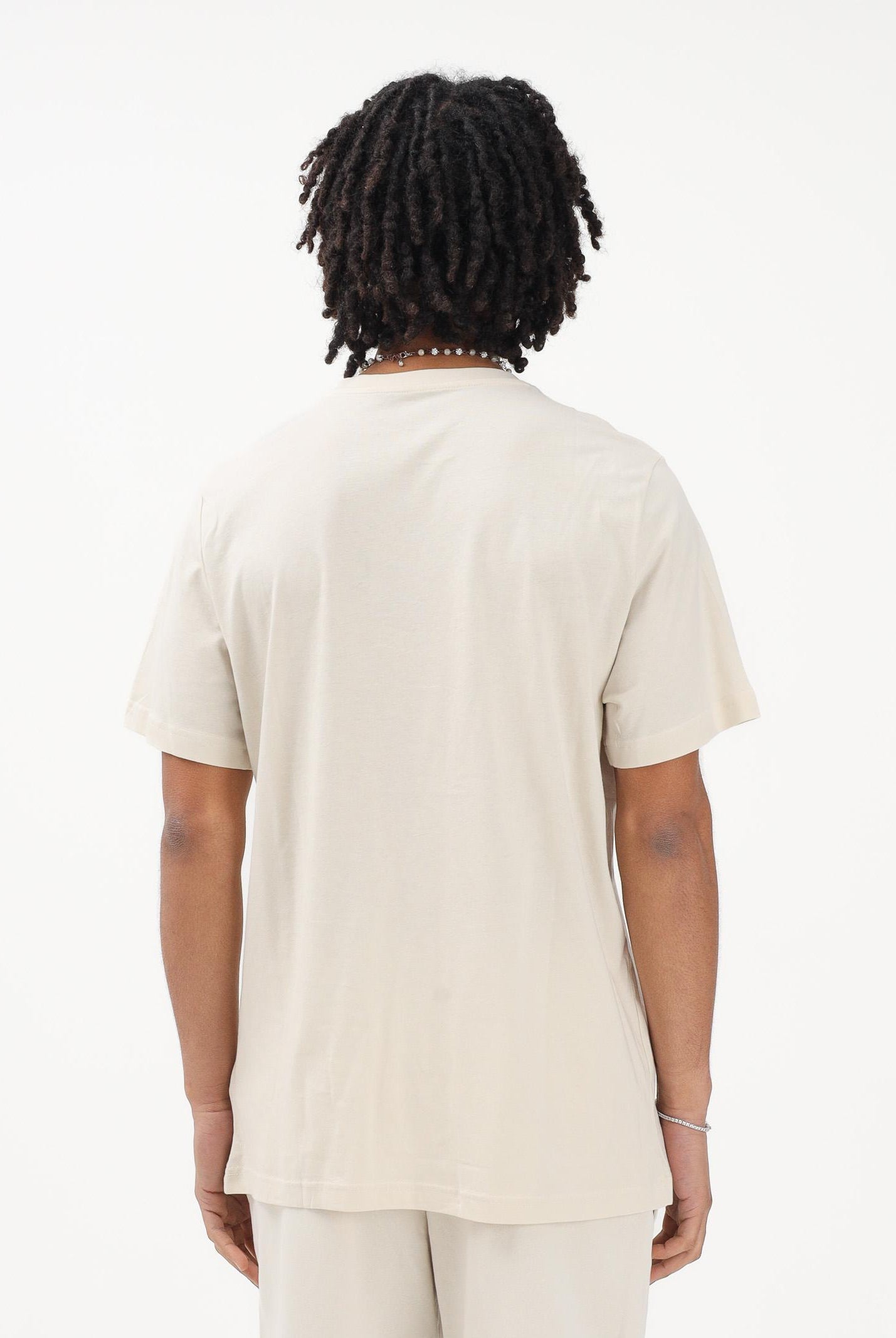 PUMA T-shirt a manica corta Essentials 2 Colour N.1 Logo panna da uomo 684708 86 PUMA