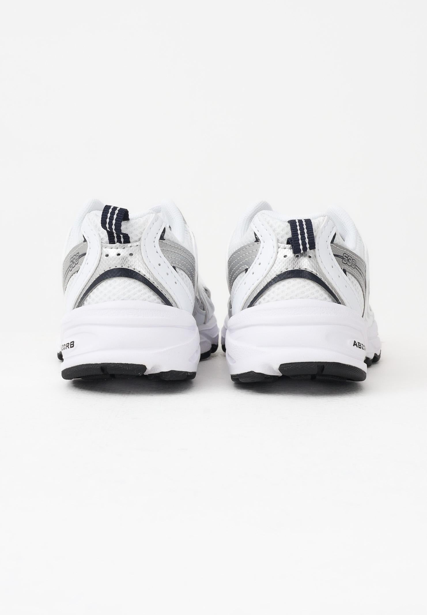 NEW BALANCE Sneakers 530 Bungee bianche per bambino e bambina PZ530SB1 . NEW BALANCE