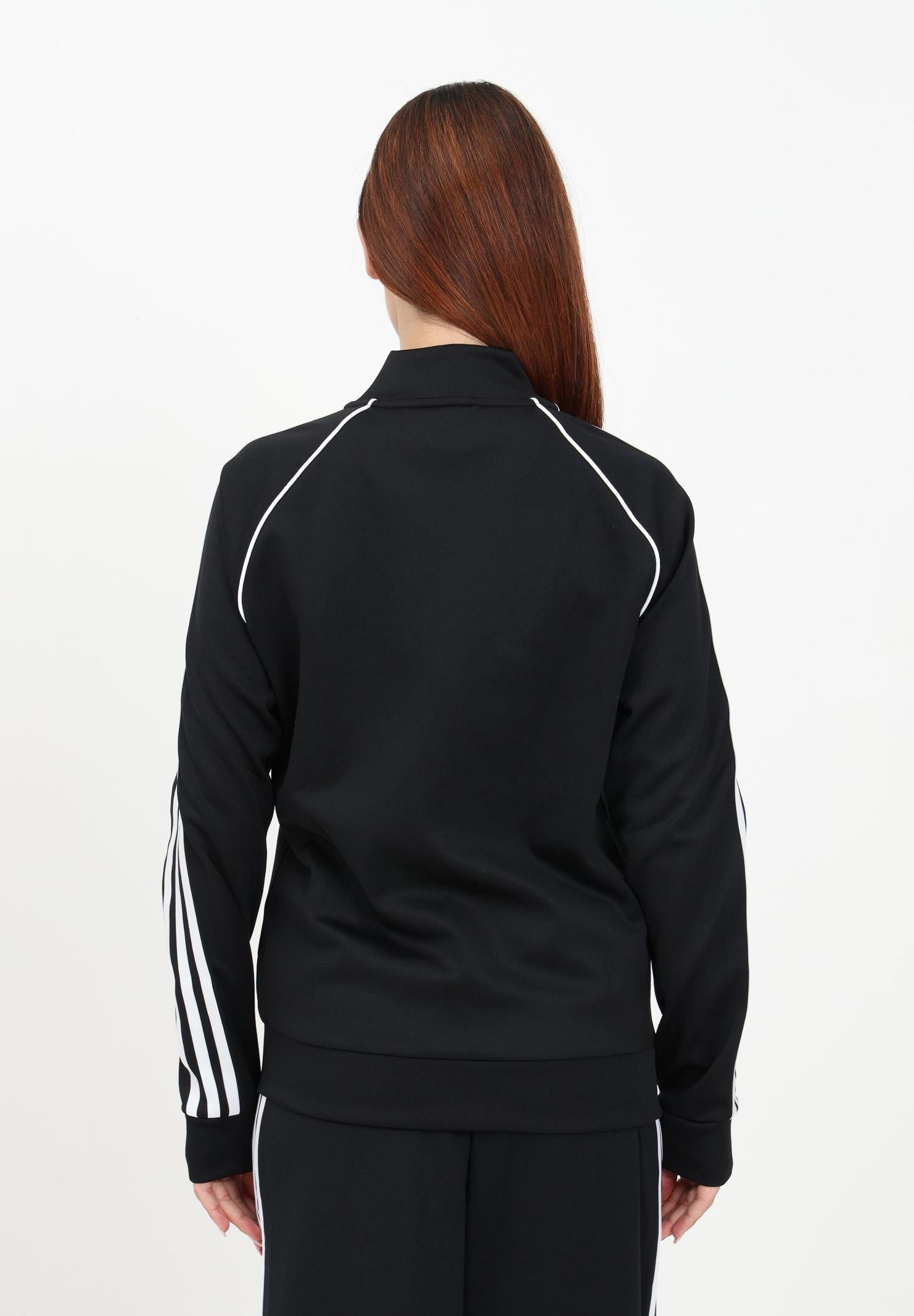 Felpa con zip Adicolor Classics SST nera da donna IK4034 . ADIDAS ORIGINALS