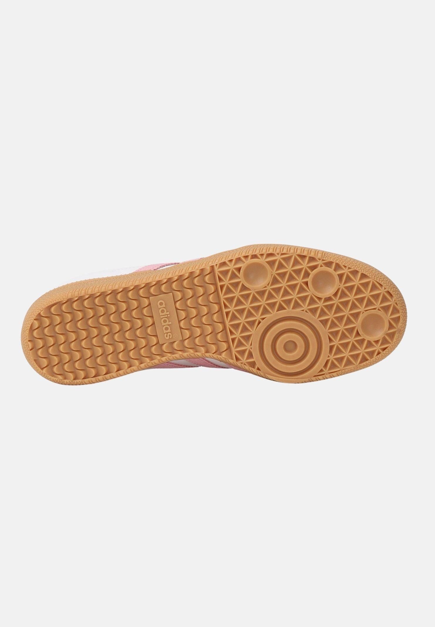 ADIDAS ORIGINALS Sneakers Samba OG bianche e rosa da donna JQ2018 . ADIDAS ORIGINALS