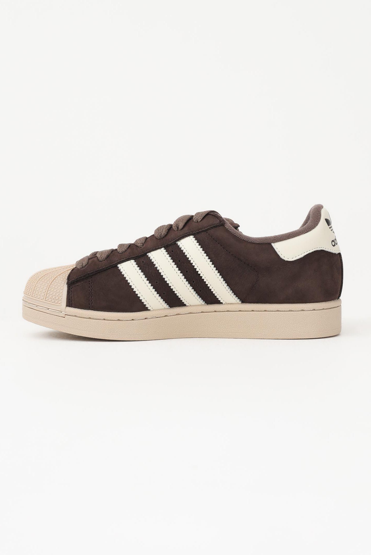 ADIDAS ORIGINALS Sneakers SUPERSTAR II marroni per uomo e donna IH9314 . ADIDAS ORIGINALS