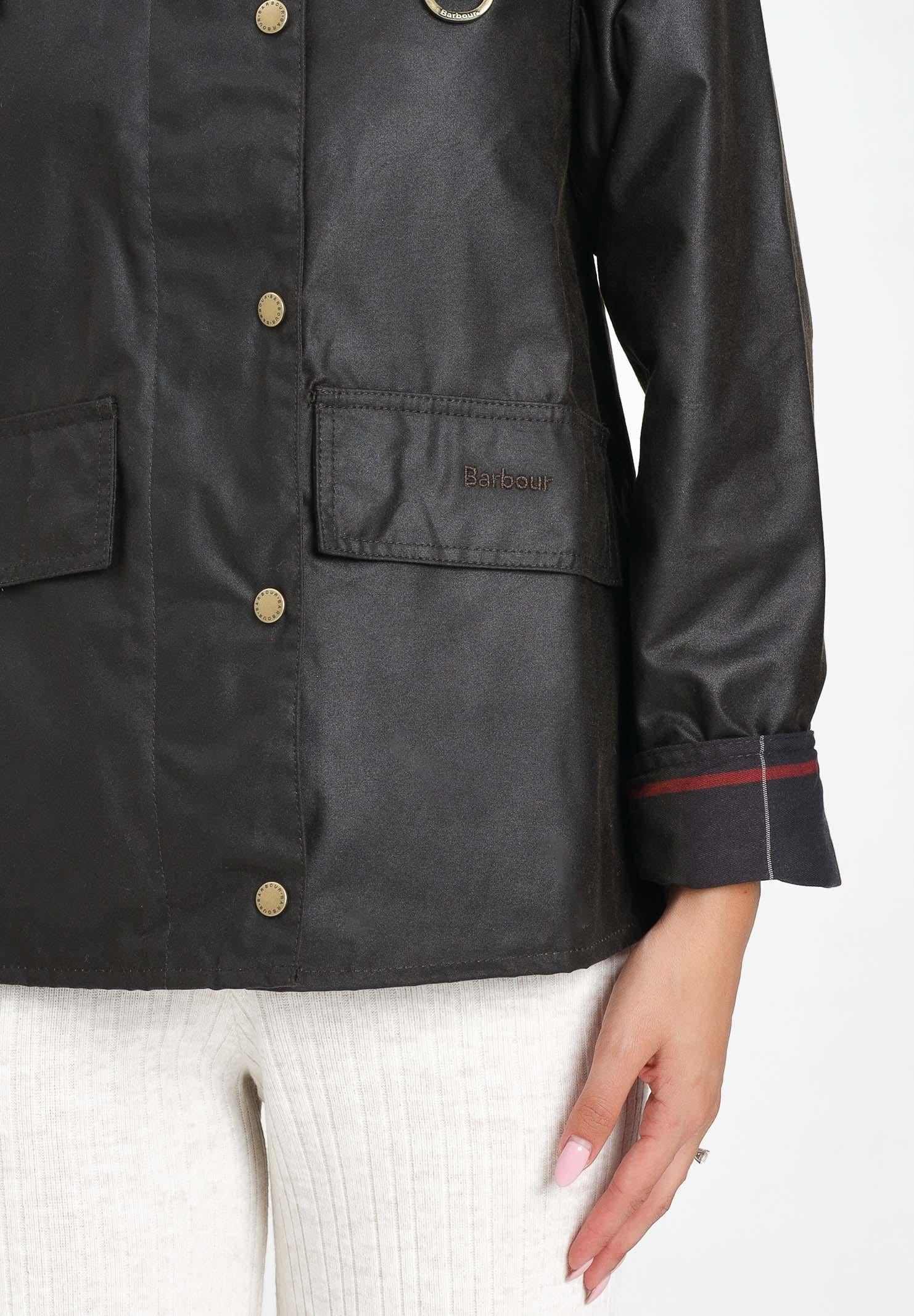 BARBOUR Giubbotto Avon color oliva da donna 252MLWX1081 OL71 BARBOUR