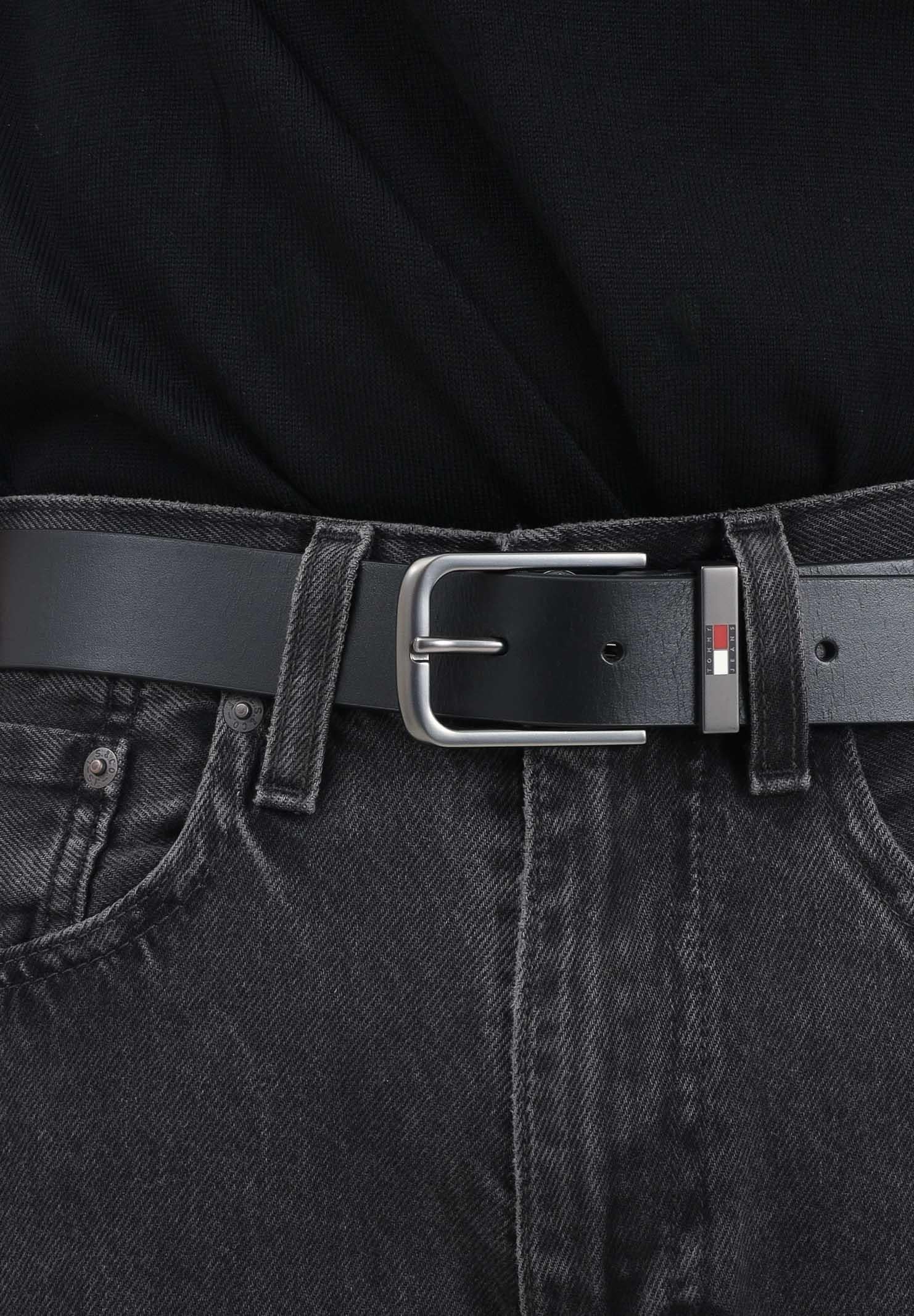 TOMMY JEANS Cintura Denton nera da uomo AM0AM14286 BDS TOMMY JEANS