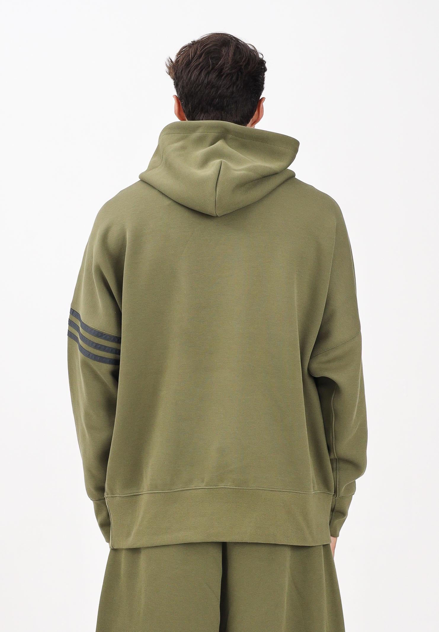 ADIDAS ORIGINALS Felpa con cappuccio Neuclassics verde pisello da uomo HZ3739 ADIDAS ORIGINALS