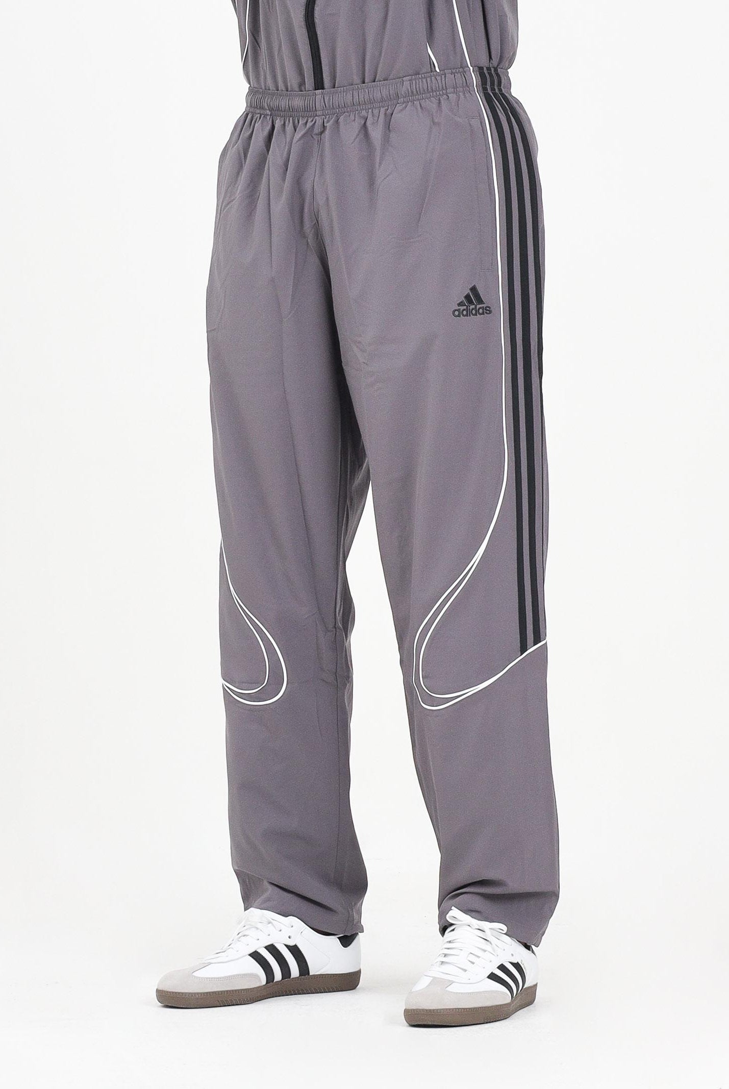 ADIDAS ORIGINALS Pantalone sportivo Teamgeist Adicolor grigio da uomo JW5870 ADIDAS ORIGINALS