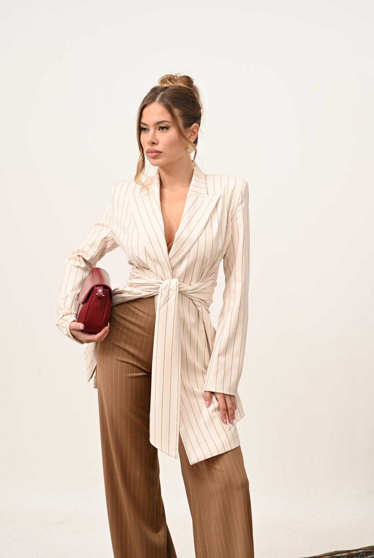 SANTAS Abito corto HÉROÏNE panna da donna PV2604 PA SANTAS