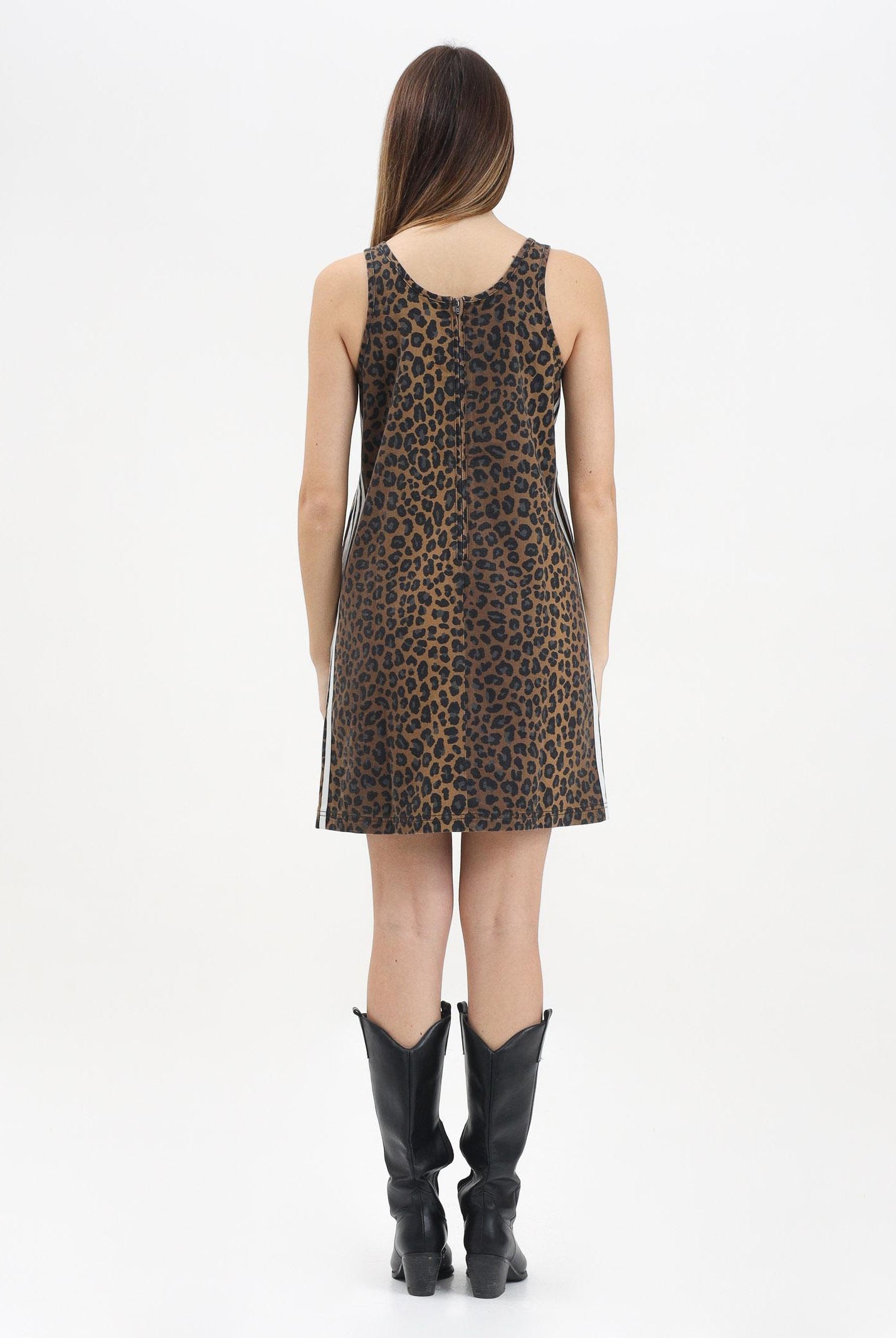 ADIDAS ORIGINALS Abito corto Leopard beige da donna KA2677 ADIDAS ORIGINALS