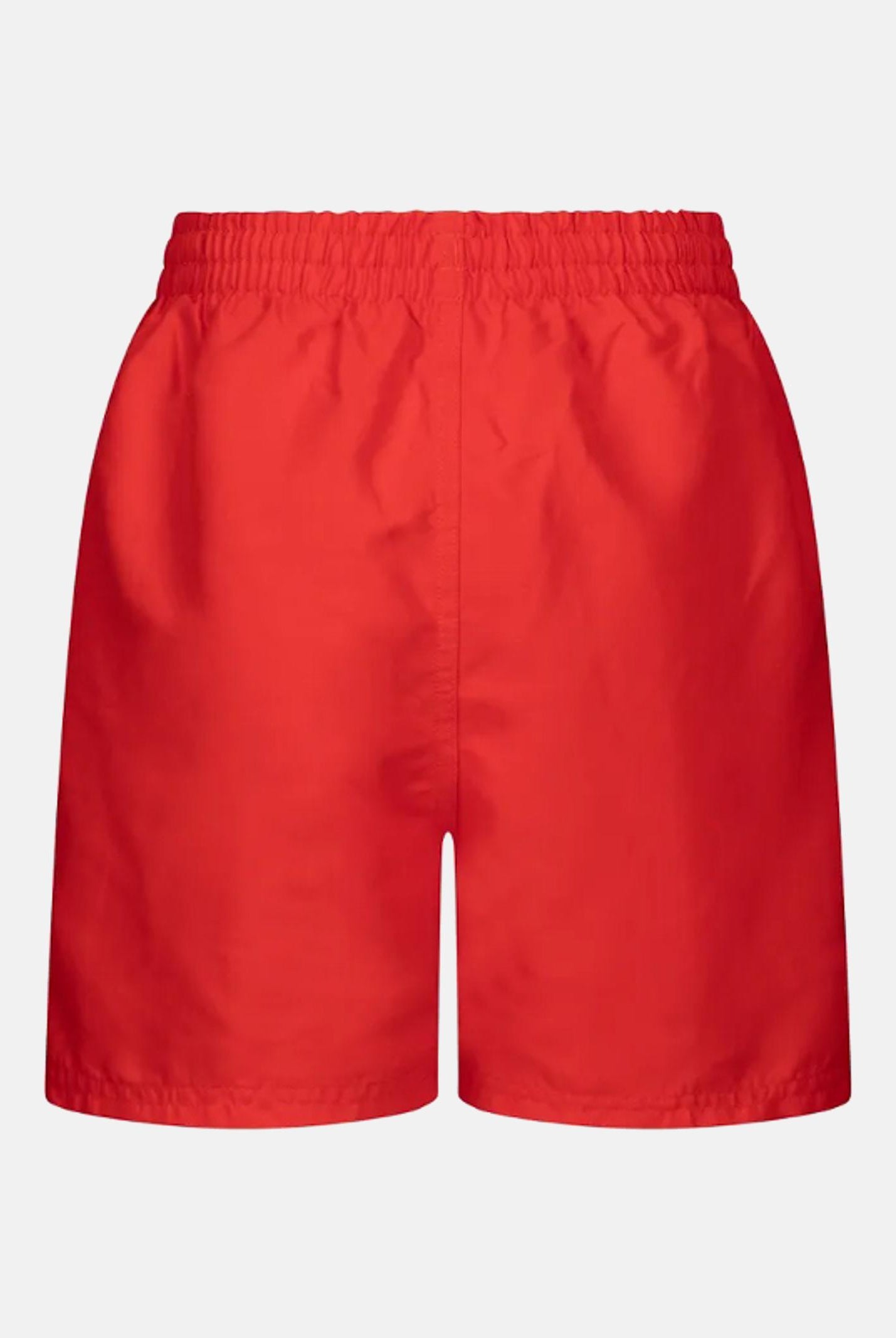NIKE Shorts mare rosso da bambino con swoosh NESSB866 614 NIKE