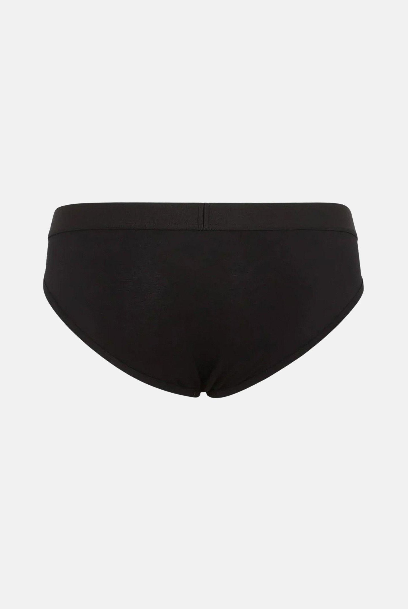 DSQUARED2 Slip (2pz) nero e bianco da uomo con fascia elastica logata DCX200070 010 DSQUARED2